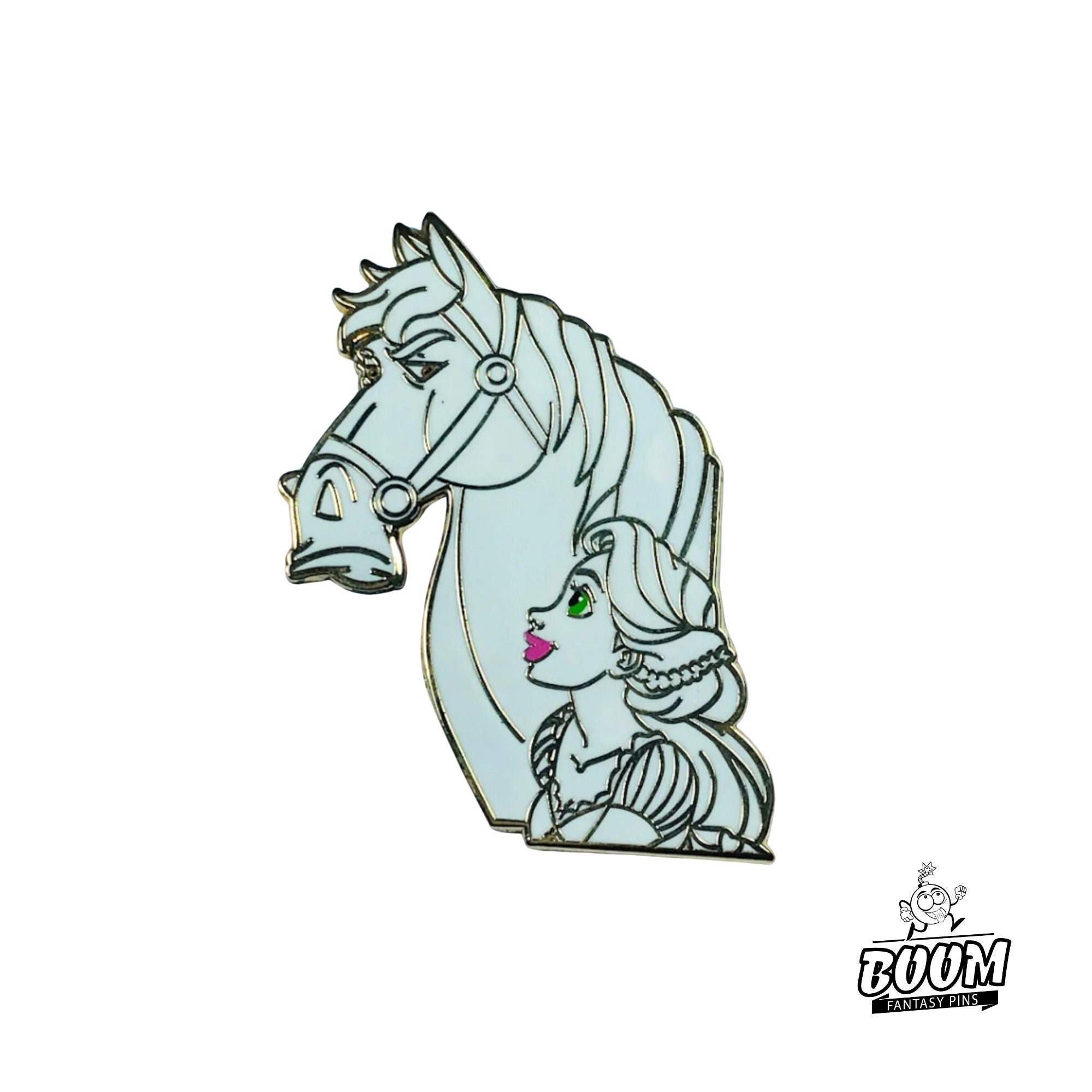 Pin's – Raiponce et Maximus du film Raiponce – Disney Fantasy