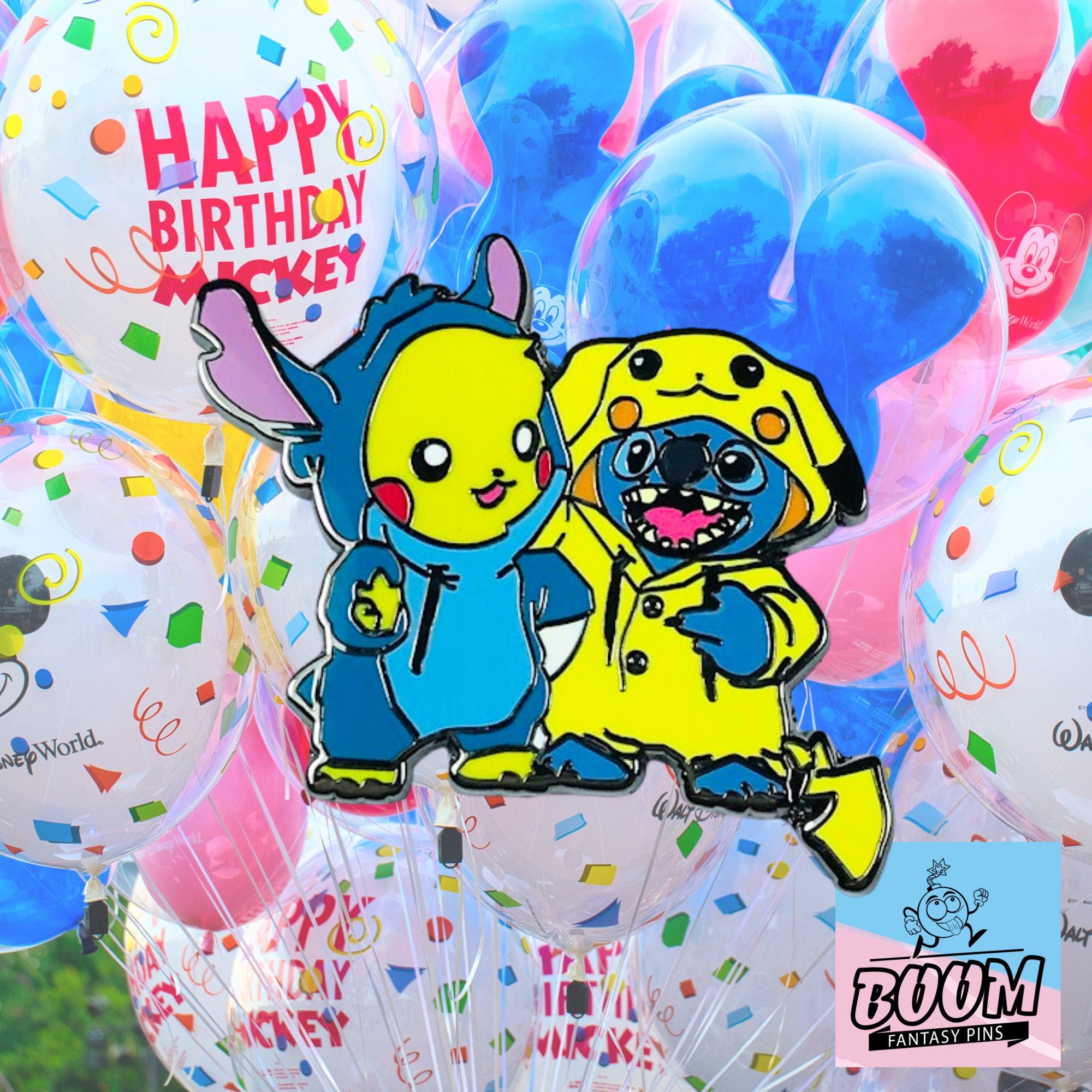 Pin – Stitch y Winnie the Pooh de Lilo y Stitch – Disney Fantasy