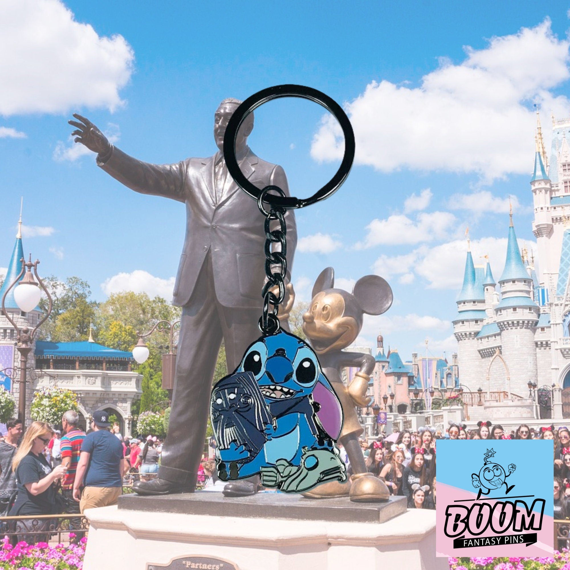 Porte-clés – Stitch Expérience 626 de Lilo &amp; Stitch – Disney Fantasy