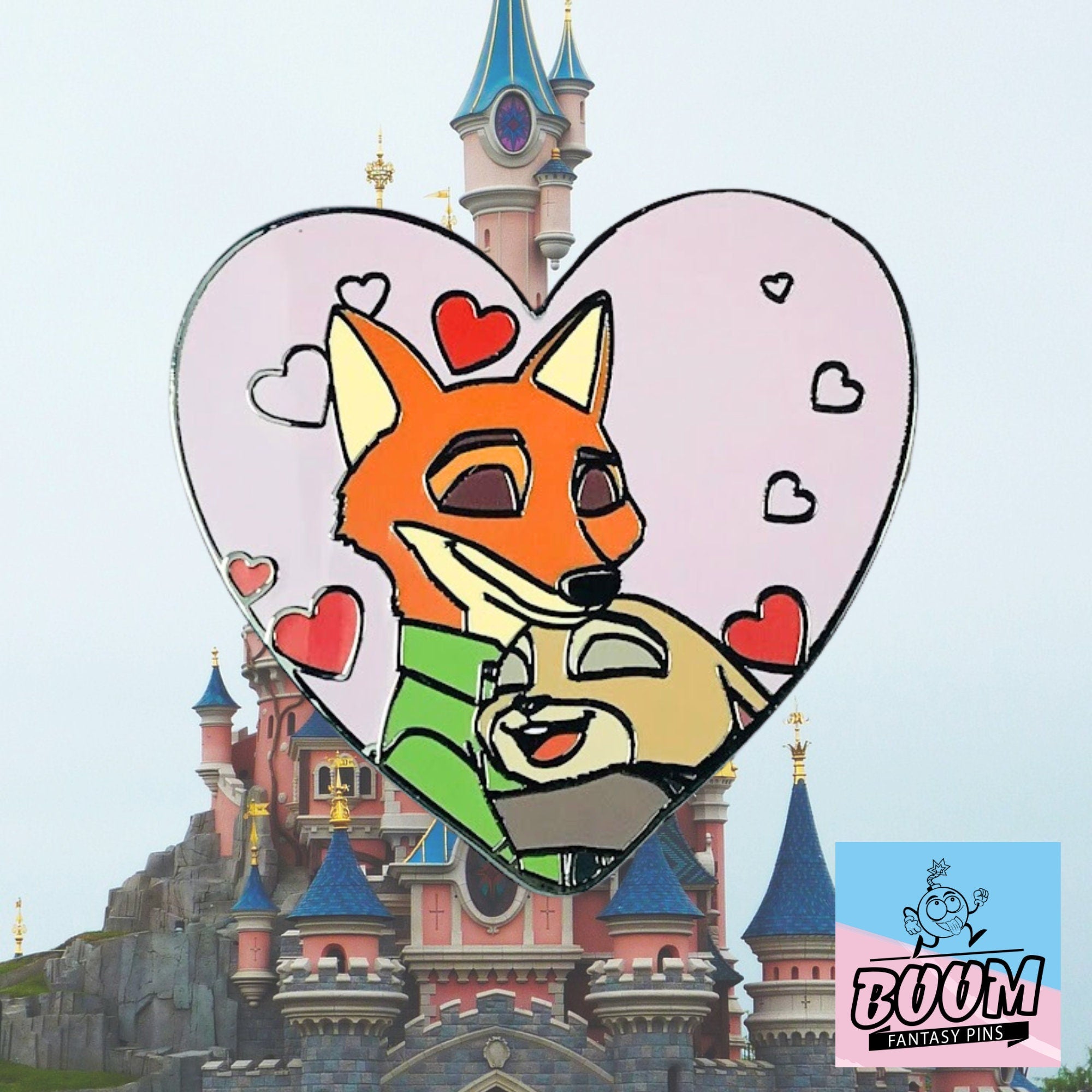 Pin – Judy Hopps y Nick Wilde de Zootopia – Disney Fantasy