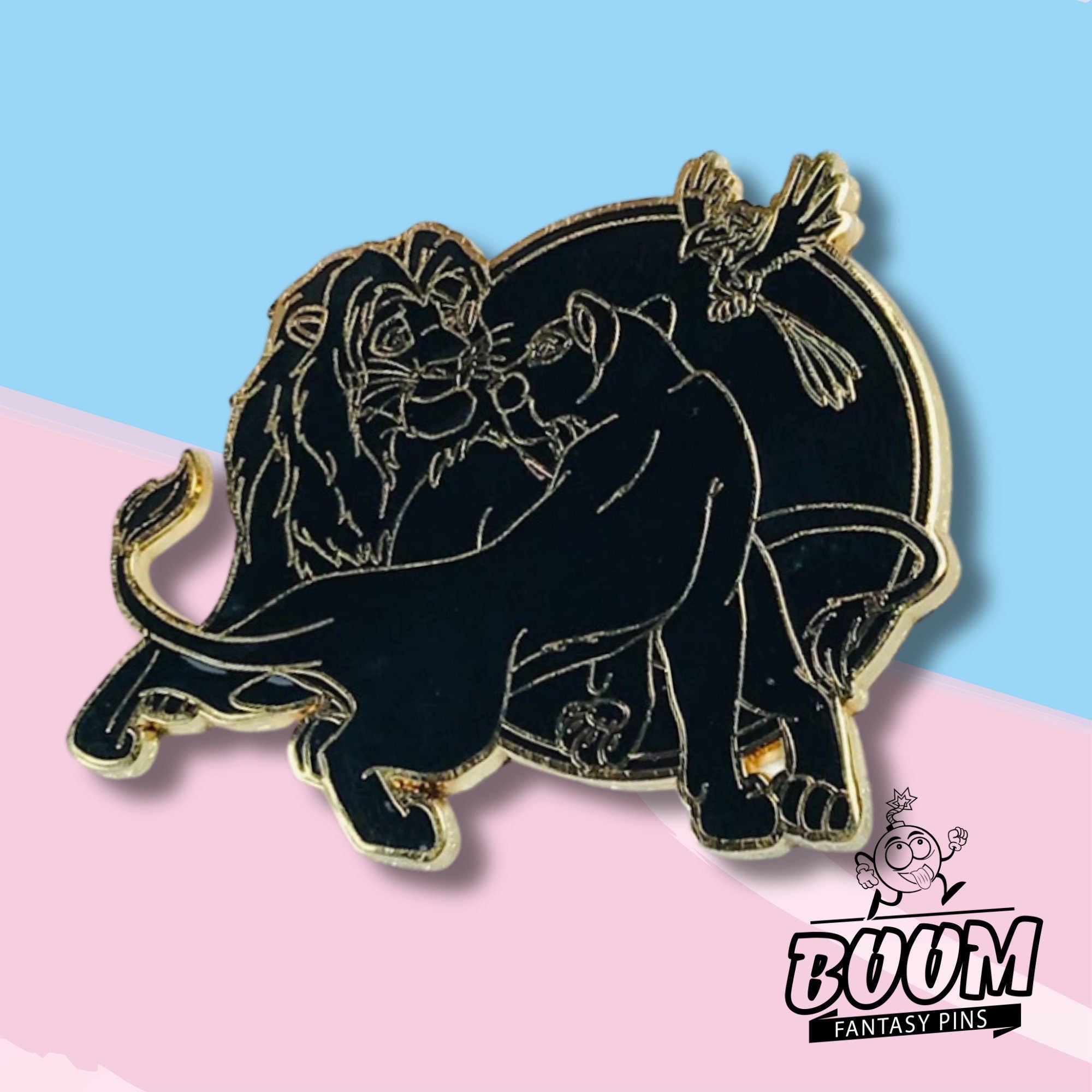 Pin's – Simba, Nala et Zazu du Roi Lion – Disney Fantasy