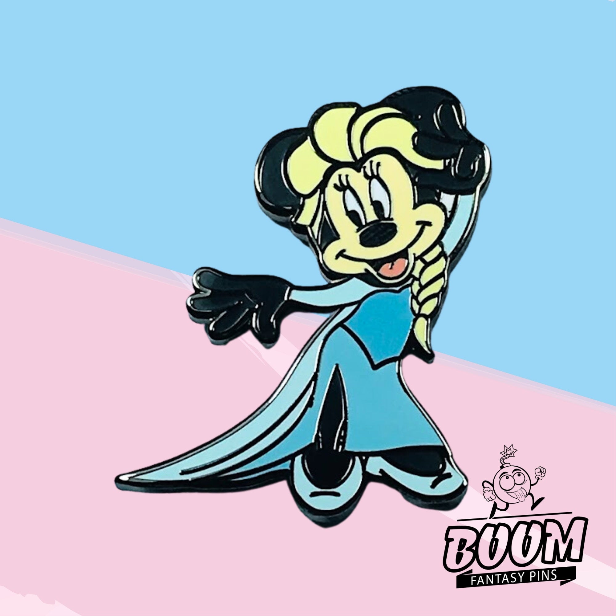 Pin – Minnie Mouse como Elsa de Frozen – Disney Fantasy