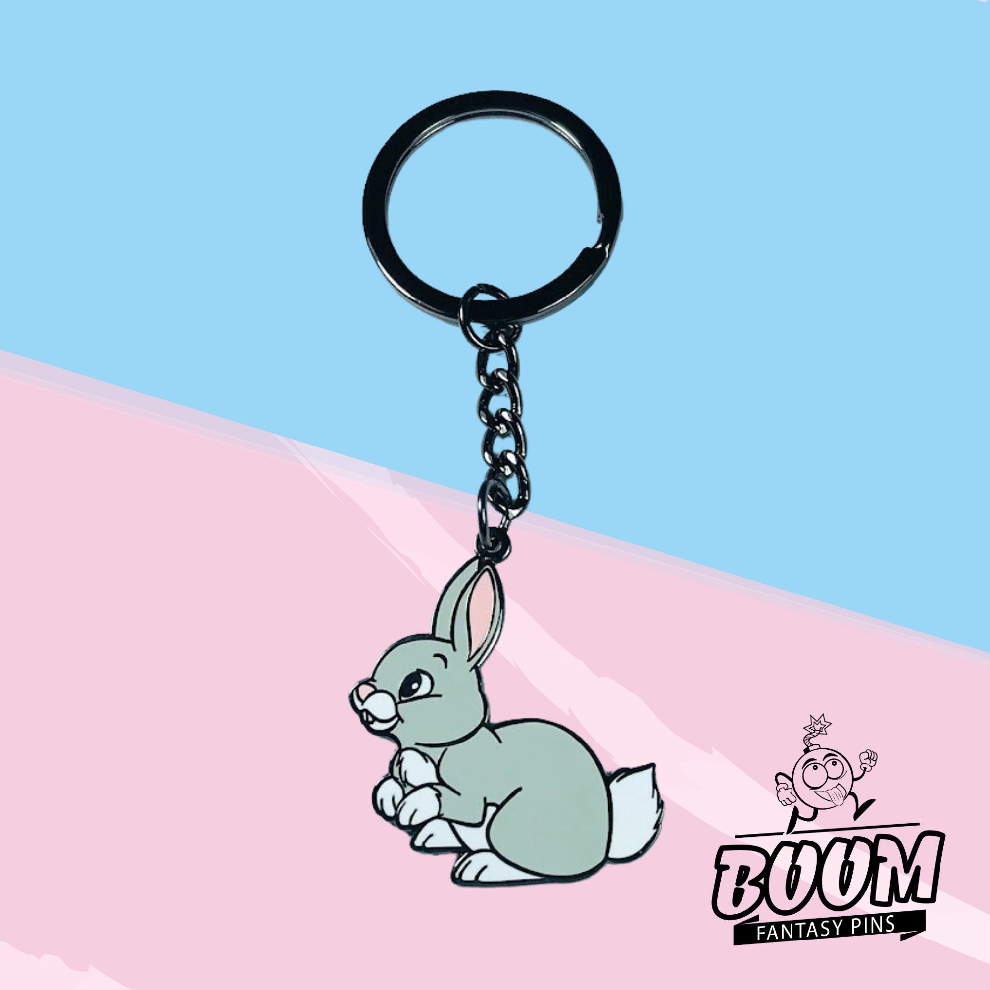 Llavero – Conejo de Blancanieves y los Siete Enanitos – Disney Fantasy