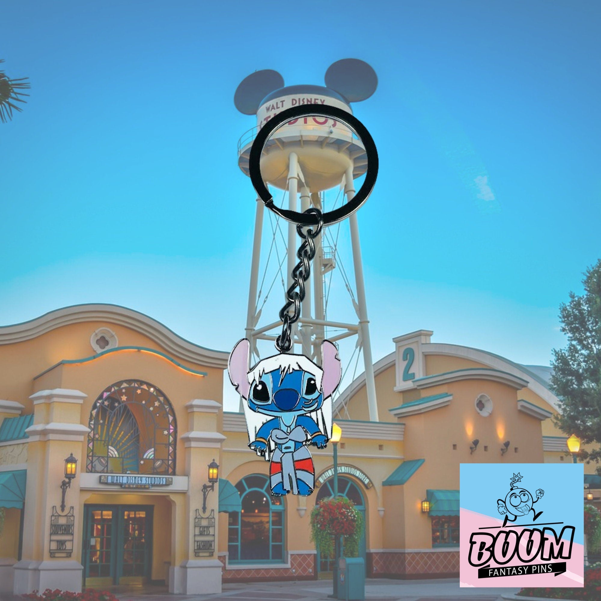 Porte-clés – Stitch Expérience 626 de Lilo &amp; Stitch – Disney Fantasy