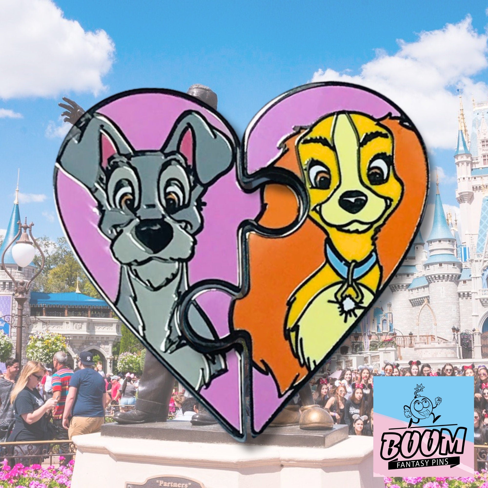 Pin – La Dama y el Vagabundo de La Dama y el Vagabundo – Disney Fantasy