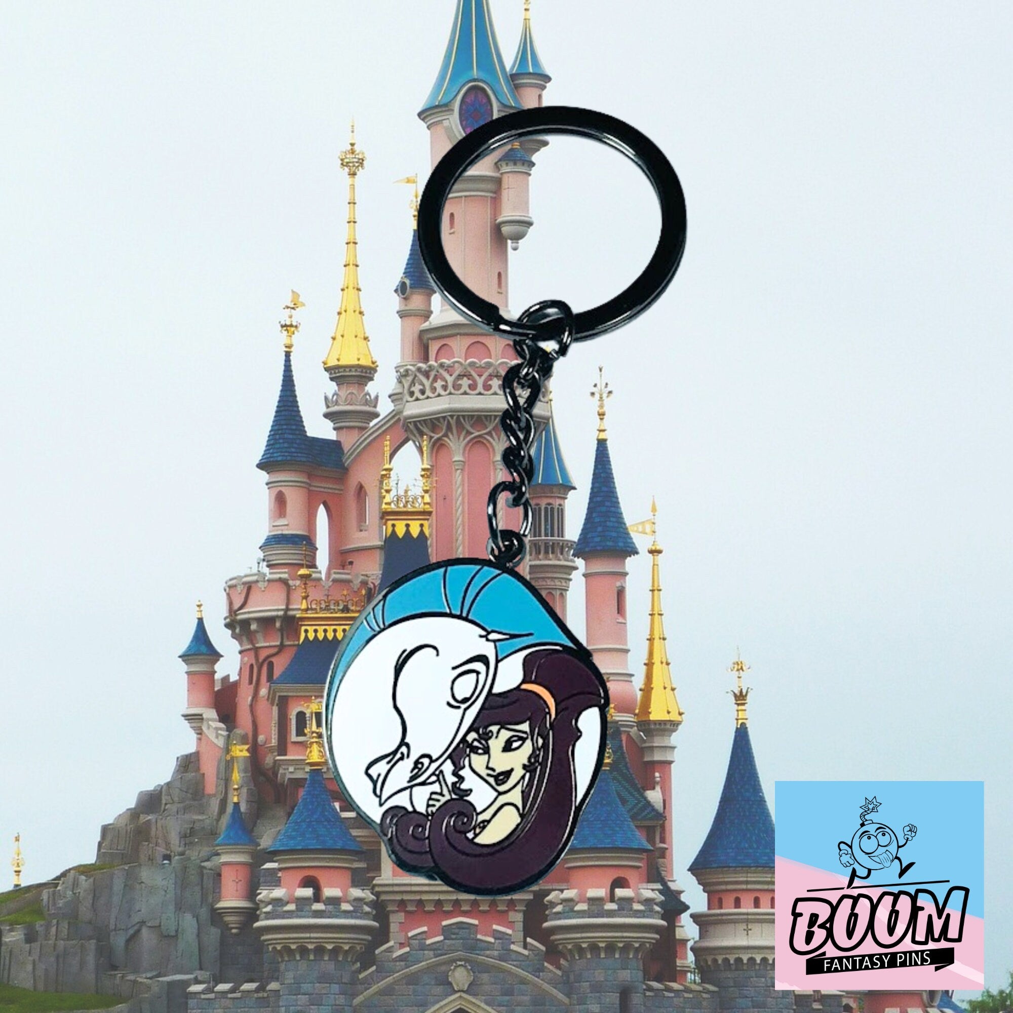 Llavero – Megara y Pegaso de Hércules – Disney Fantasy