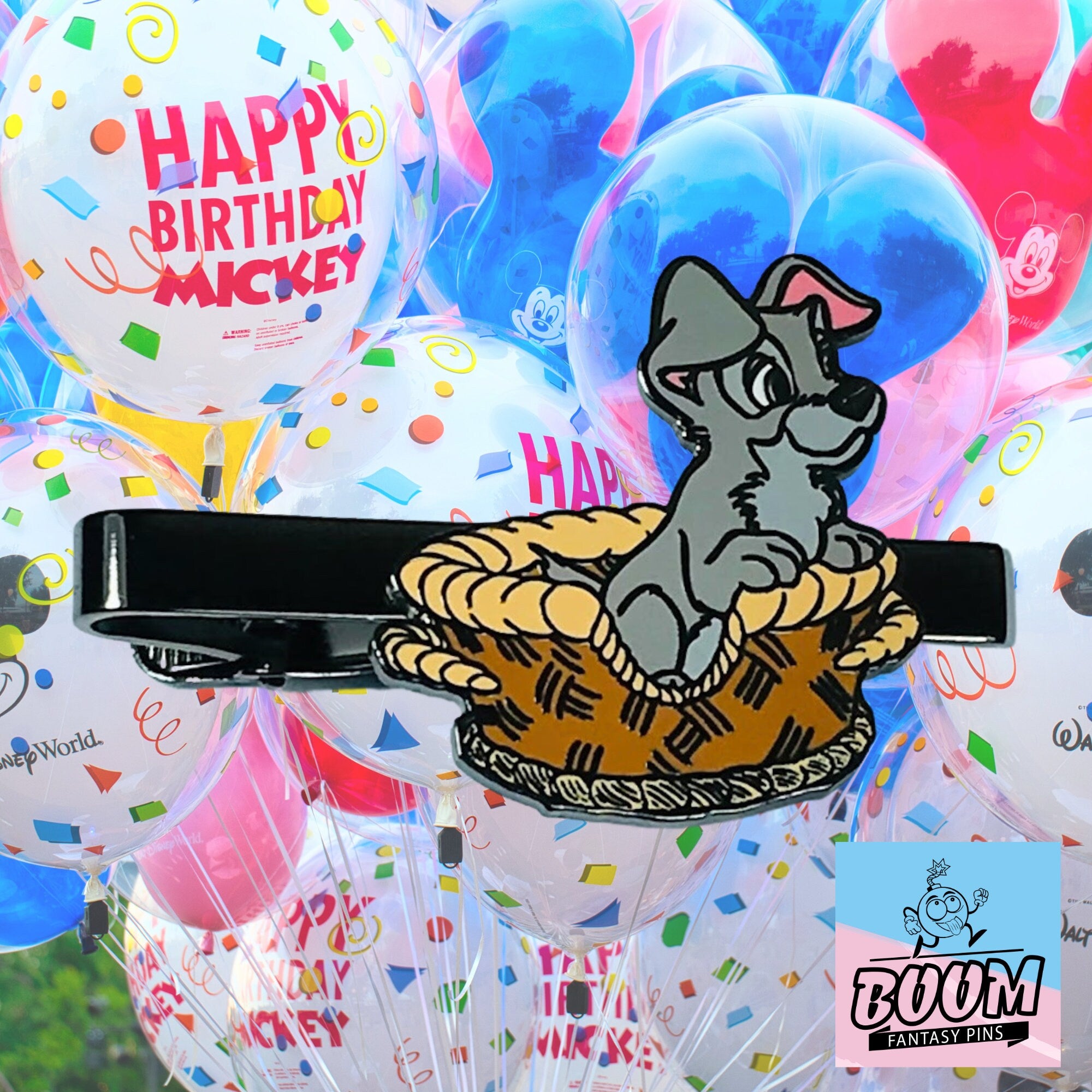Tie Clip – Tramp from Lady and the Tramp – Disney Fantasy