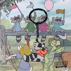 Llavero – Mapache de espalda de Robin Hood – Disney Fantasy