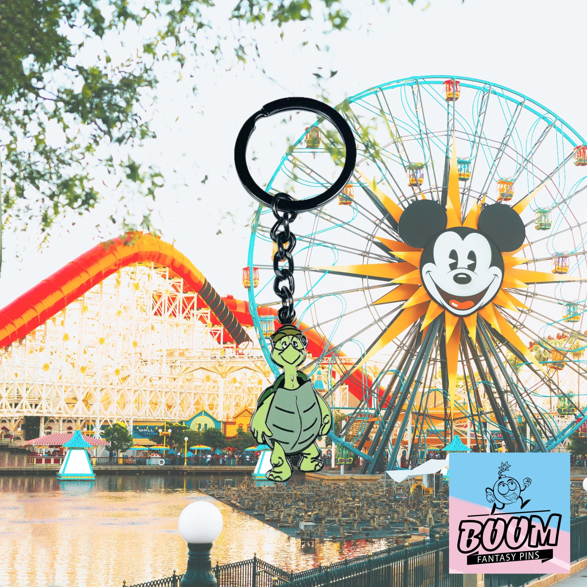 Llavero – Toby Turtle de Robin Hood – Disney Fantasy