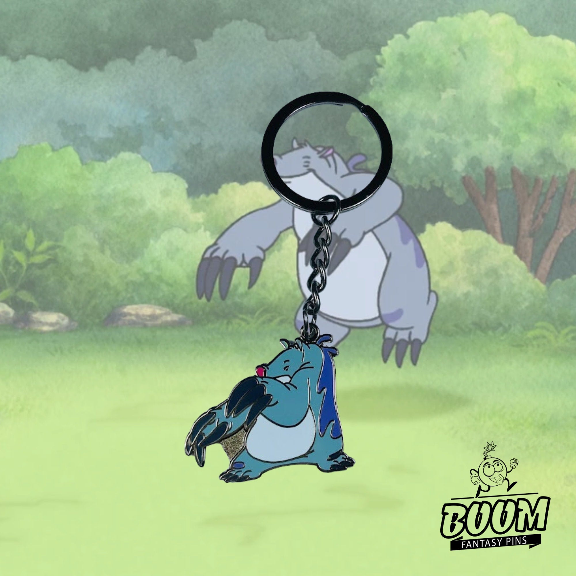 Llavero – Experimento Retroexcavadora 040 de Lilo y Stitch – Disney Fantasy