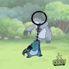 Llavero – Experimento Retroexcavadora 040 de Lilo y Stitch – Disney Fantasy