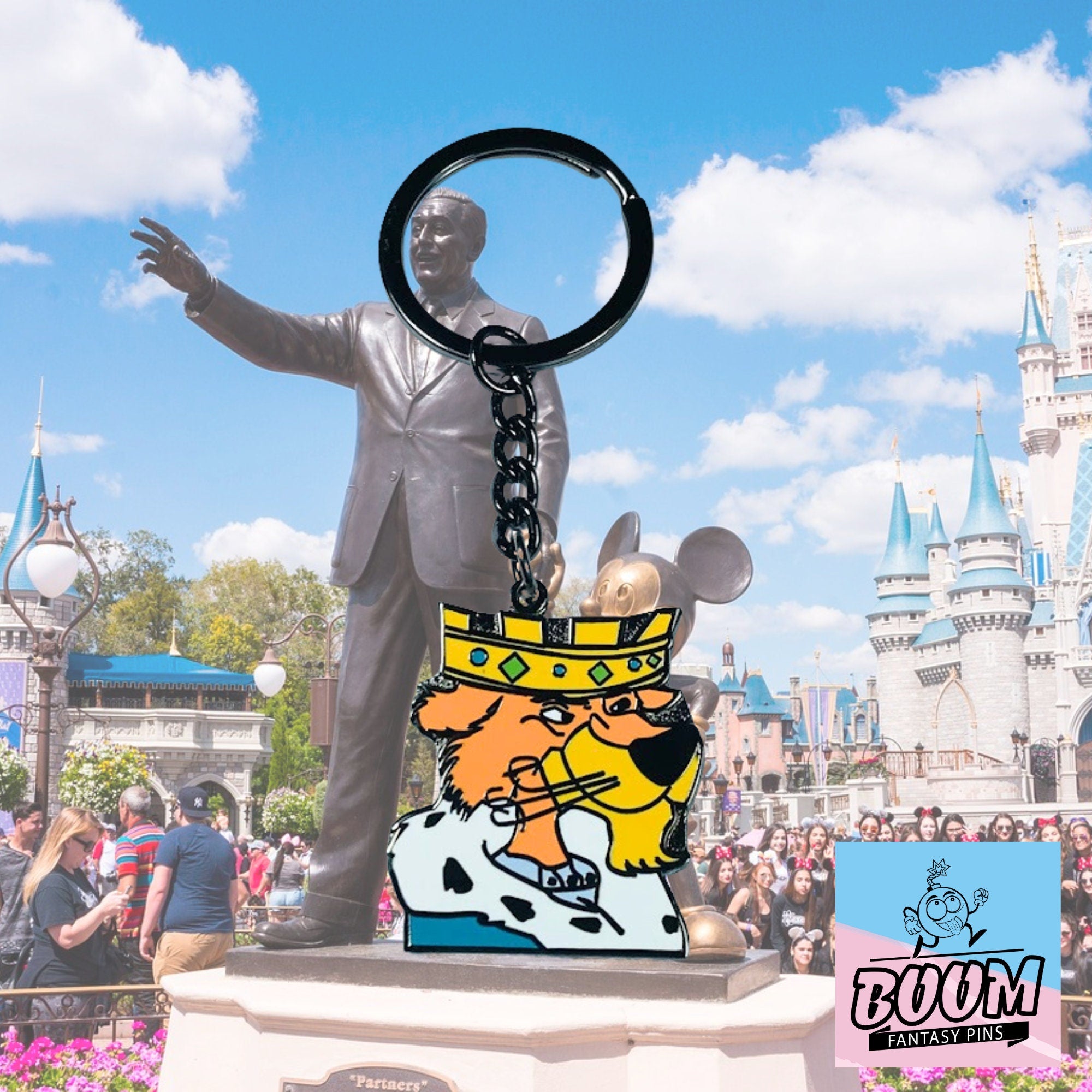 Llavero – Príncipe Juan de Robin Hood – Disney Fantasy