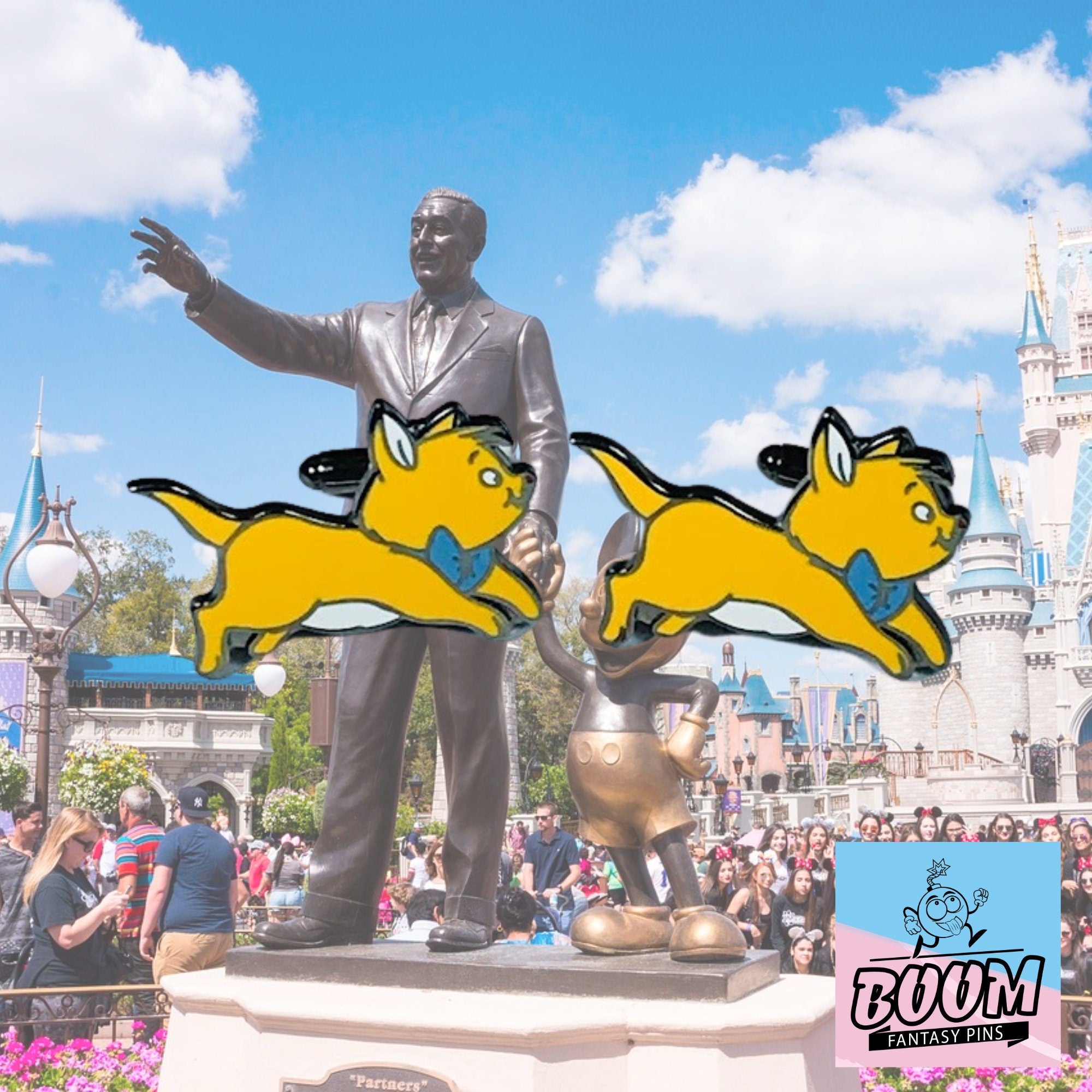 Boutons de manchette – Toulouse des Aristochats – Disney Fantasy