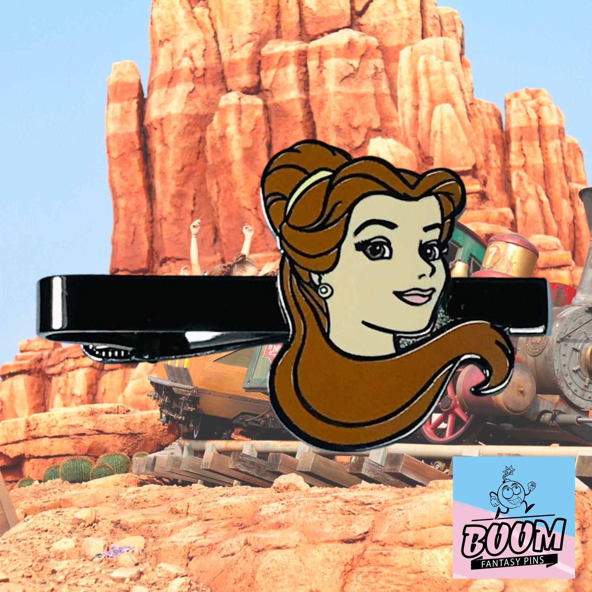 Pinza de corbata – Bella de La Bella y la Bestia – Disney Fantasy