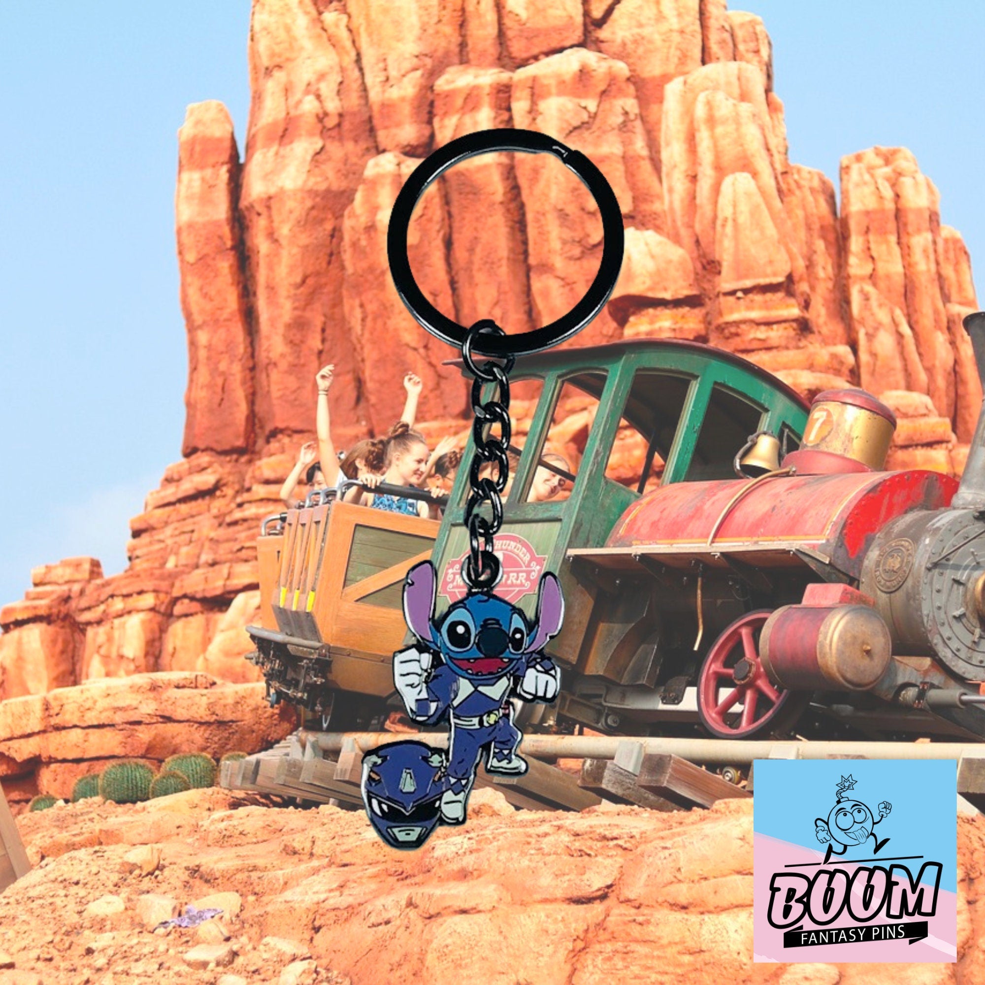 Porte-clés – Stitch Expérience 626 de Lilo &amp; Stitch – Disney Fantasy