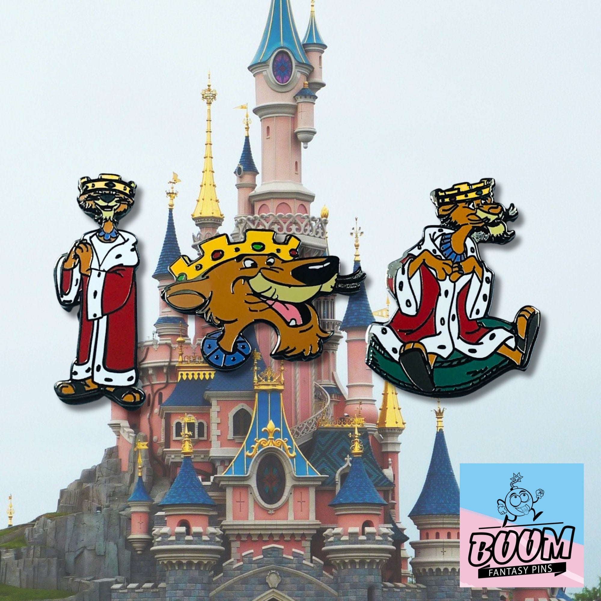 Pin – Príncipe Juan de Robin Hood – Disney Fantasy