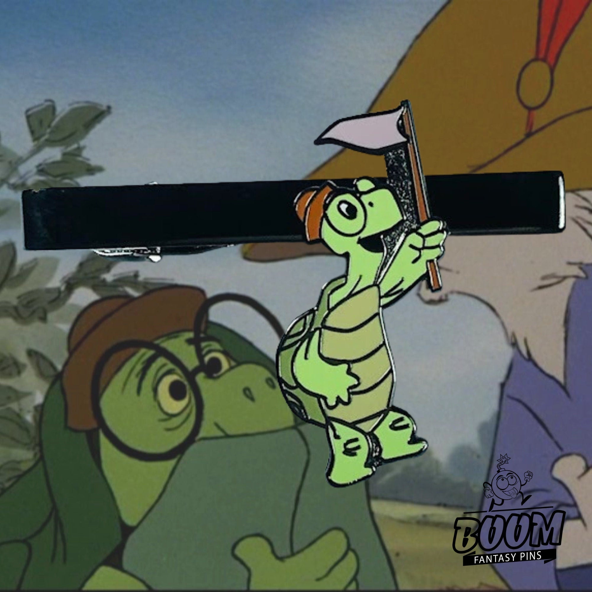 Pinza de corbata – Toby Turtle de Robin Hood – Disney Fantasy