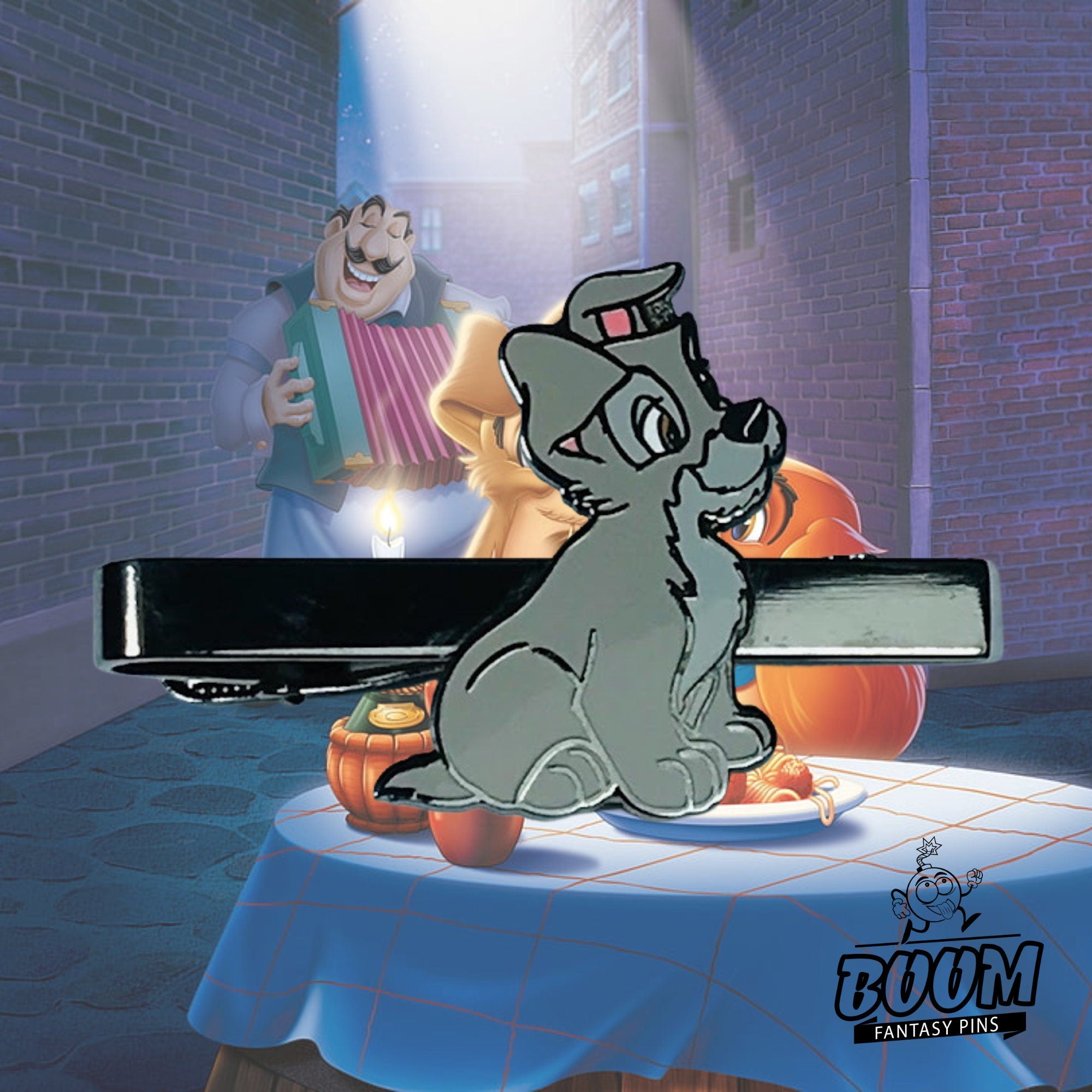 Tie Clip – Scamp from Lady and the Tramp II – Disney Fantasy