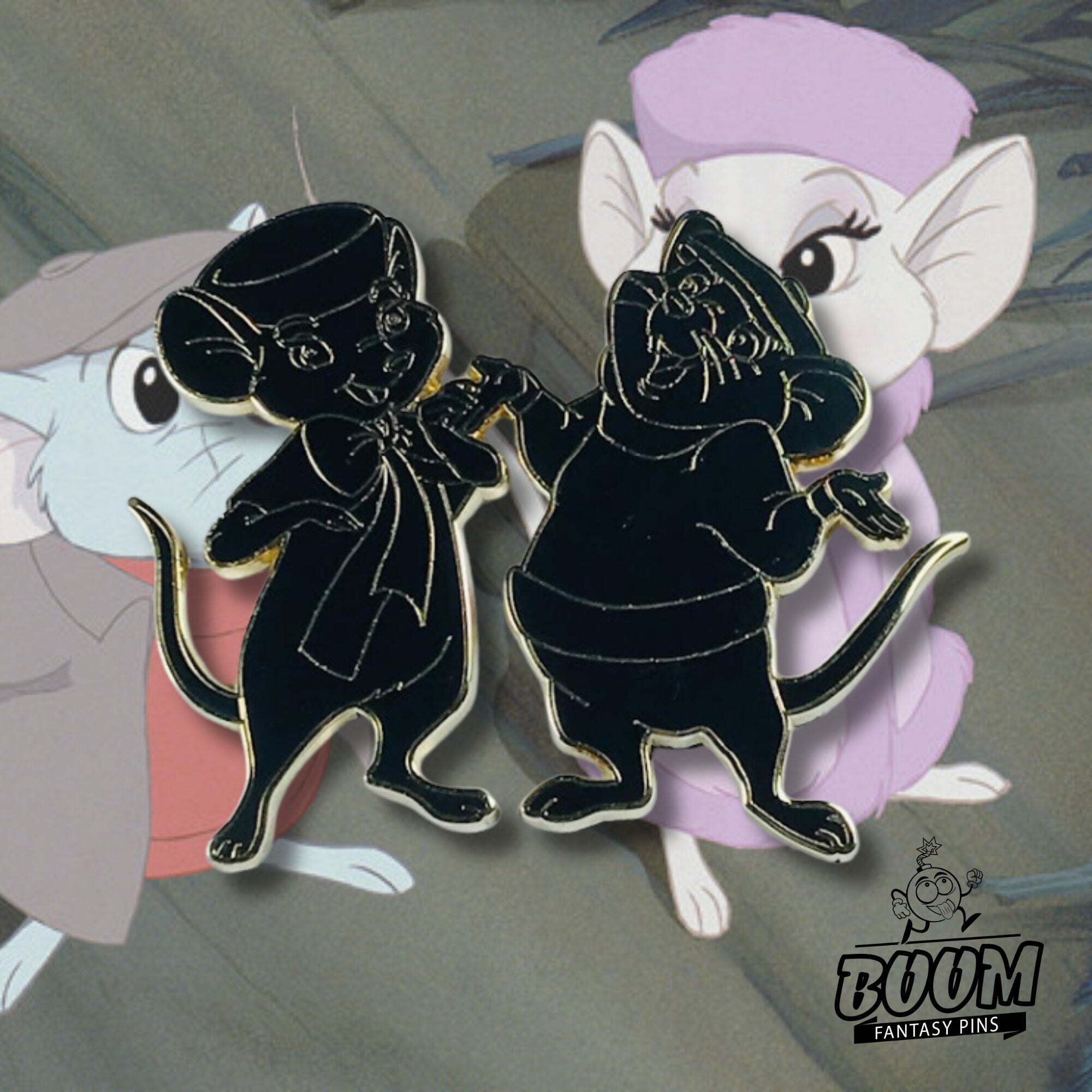 Pin's – Bernard et Bianca du film Les Aventures de Bernard et Bianca – Disney Fantasy