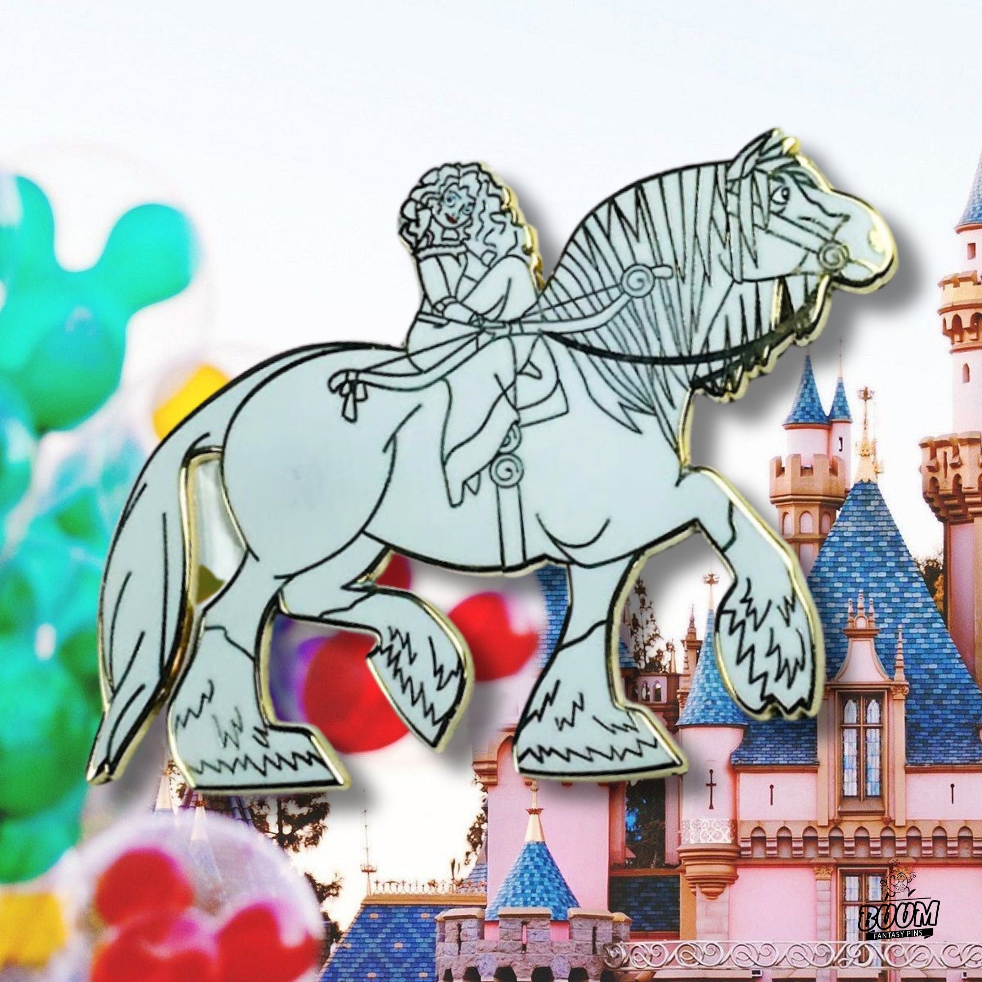 Pin's – Merida du film Rebelle – Disney Fantasy