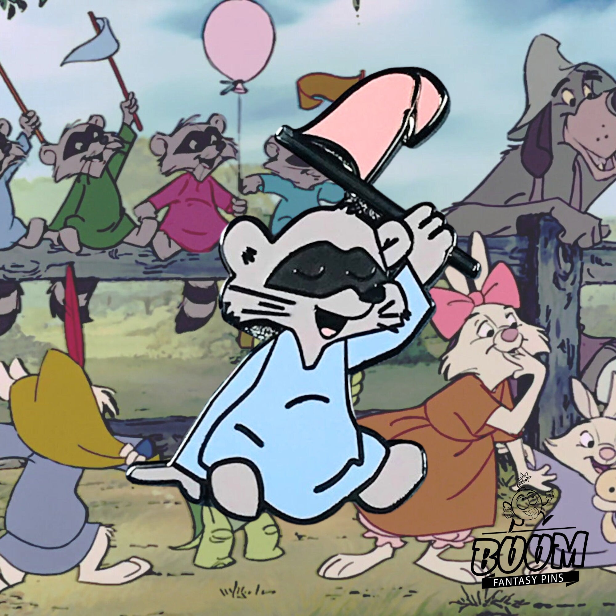 Pin's – Raton laveur de Robin des Bois – Disney Fantasy