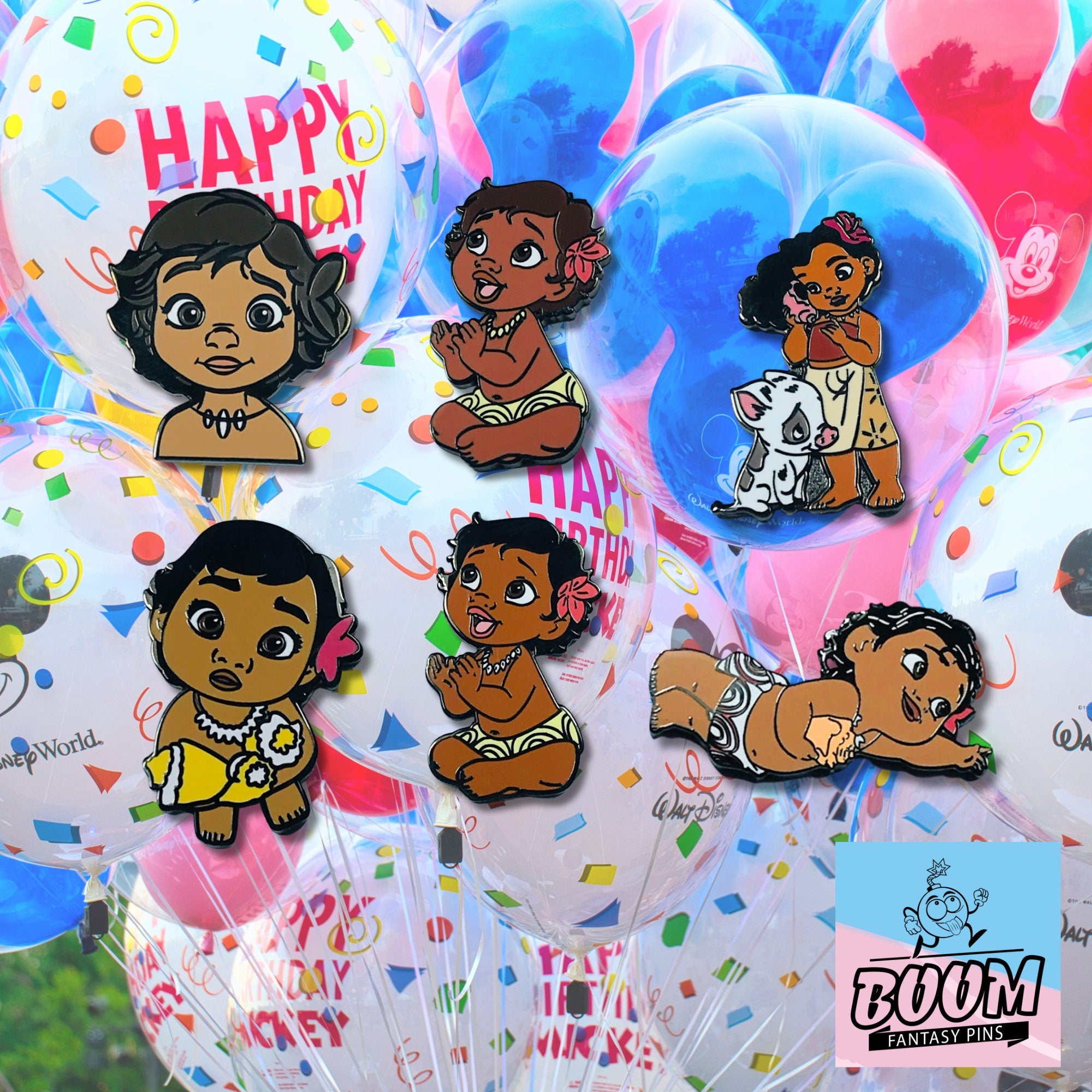 Pin – Moana from Moana – Disney Fantasy