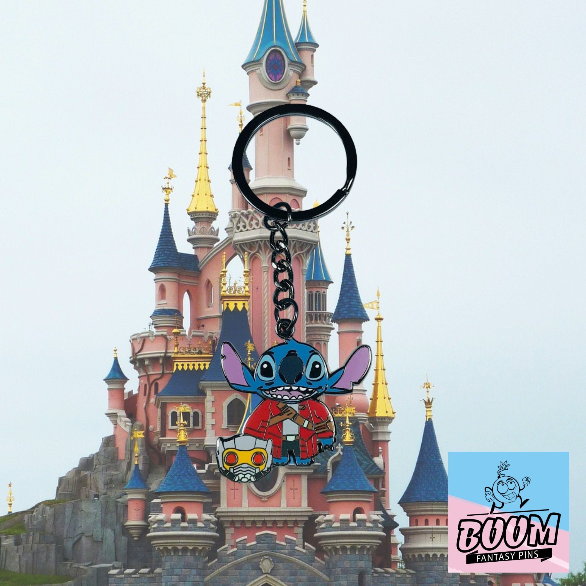 Porte-clés – Stitch Expérience 626 de Lilo &amp; Stitch – Disney Fantasy