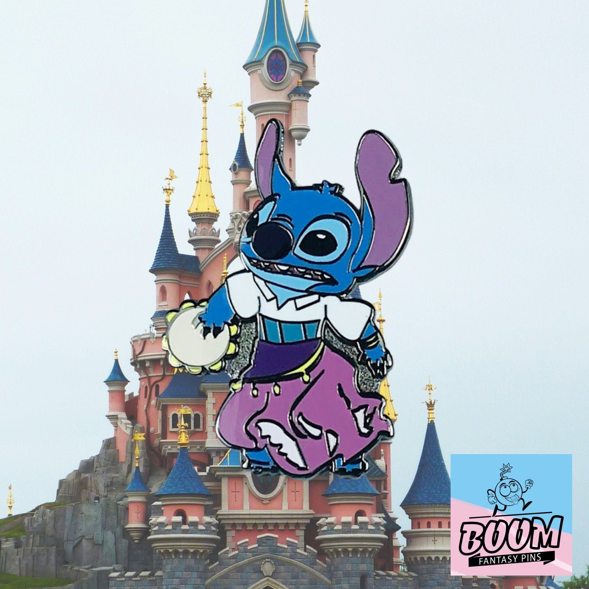 Épingle – Expérience 626 Stitch en Esmeralda de Lilo &amp; Stitch – Disney Fantasy