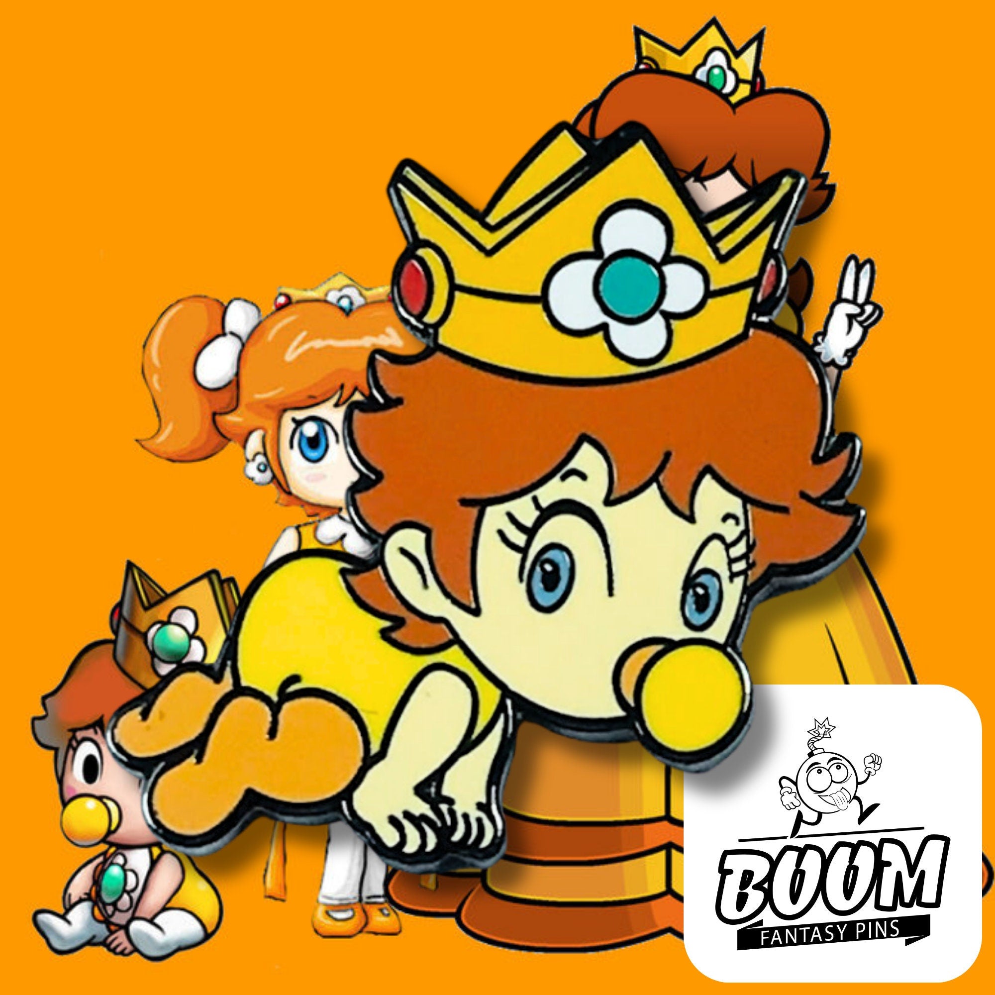 Pin – Princesa Daisy de Super Mario Bros – Disney Fantasy