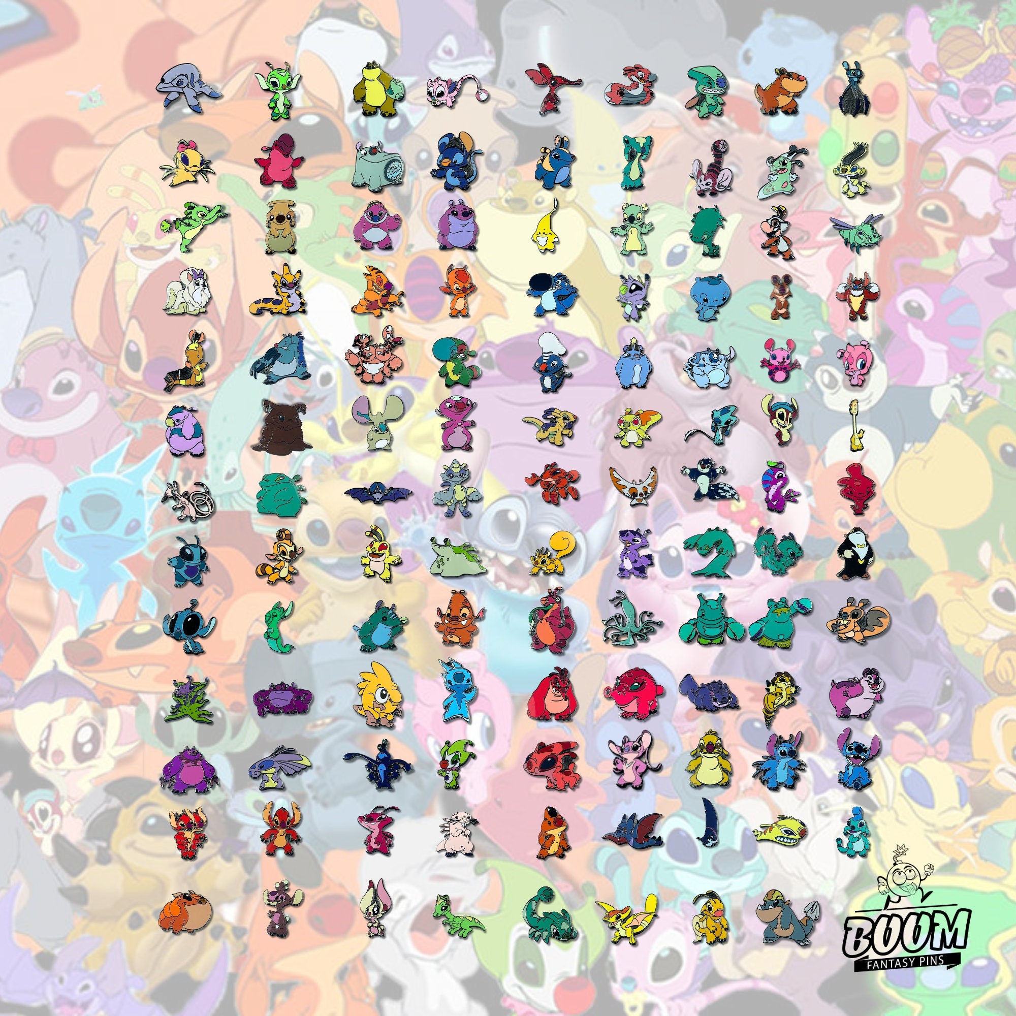 Pin – Stitch y experimentos de Lilo y Stitch – Disney Fantasy