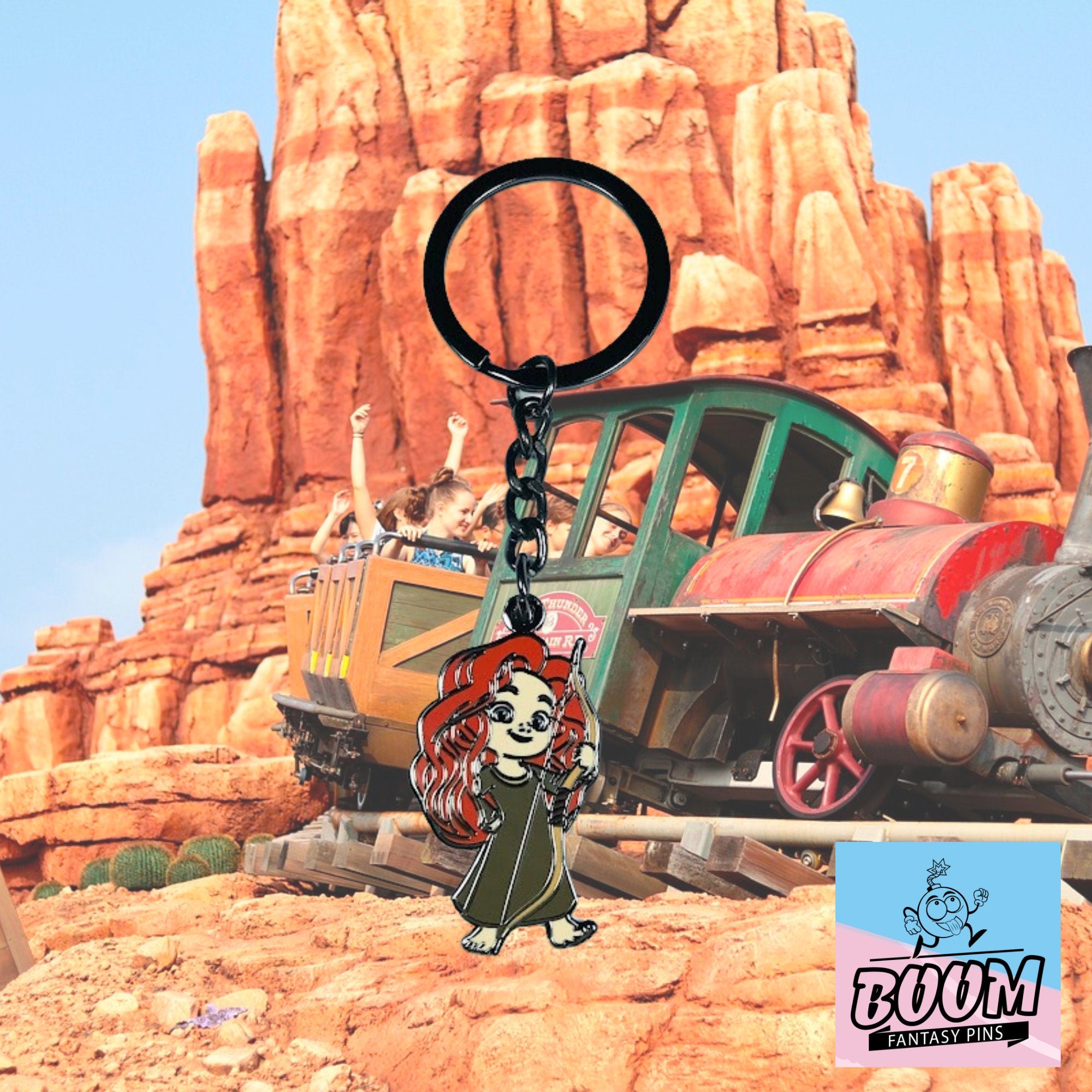 Porte-clés – Merida de Rebelle – Disney Fantasy