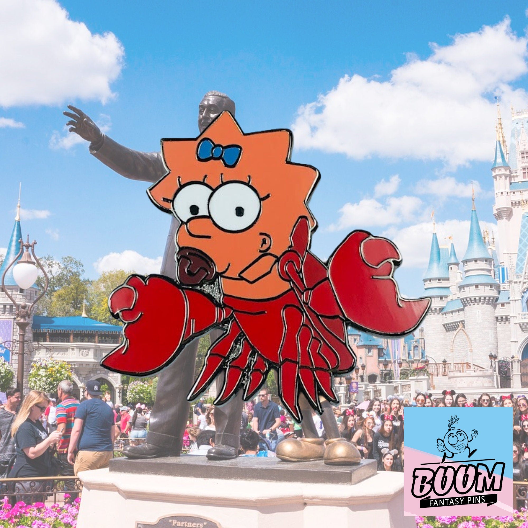 Pin – Maggie Simpson de Los Simpson – Disney Fantasy