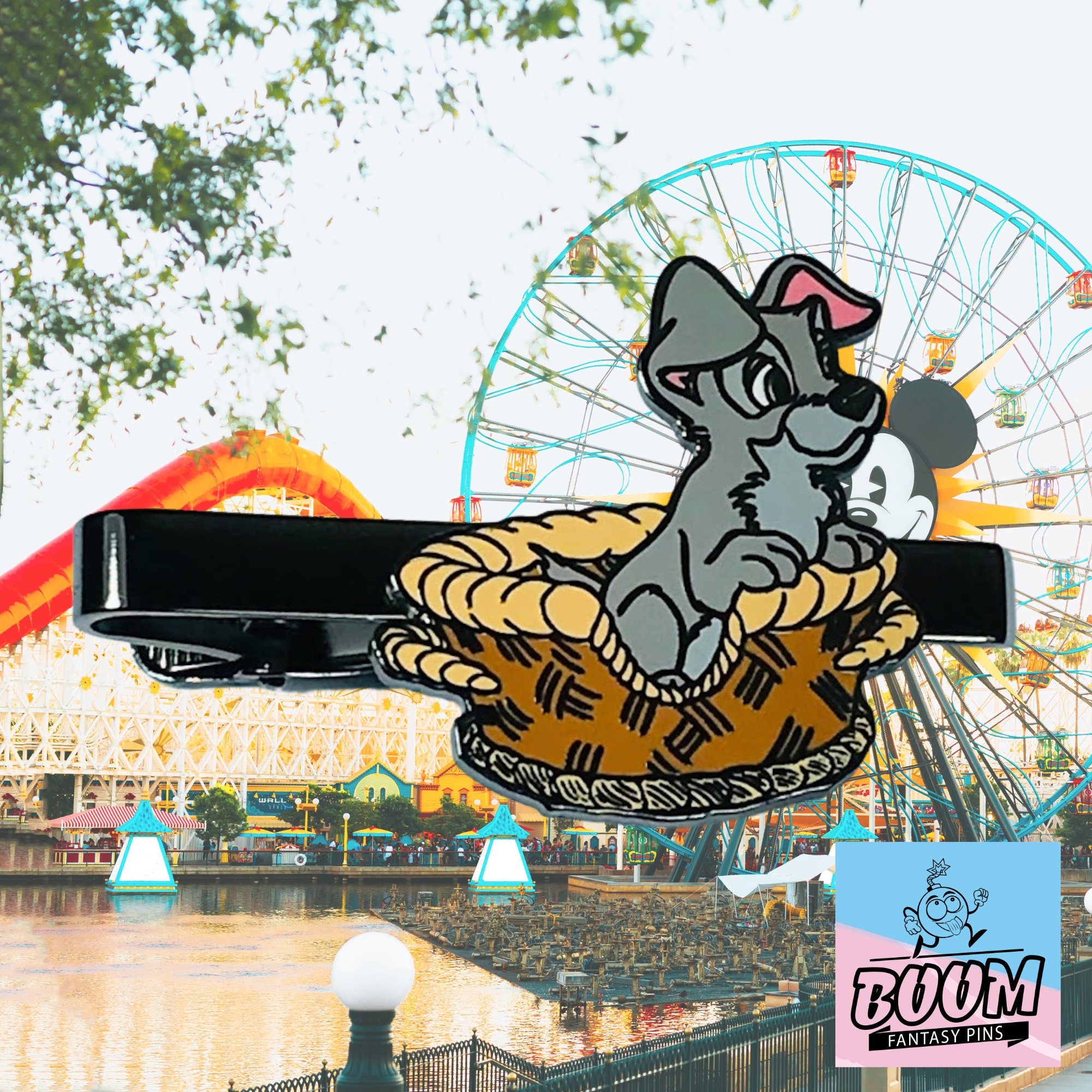 Tie Clip – Tramp from Lady and the Tramp – Disney Fantasy