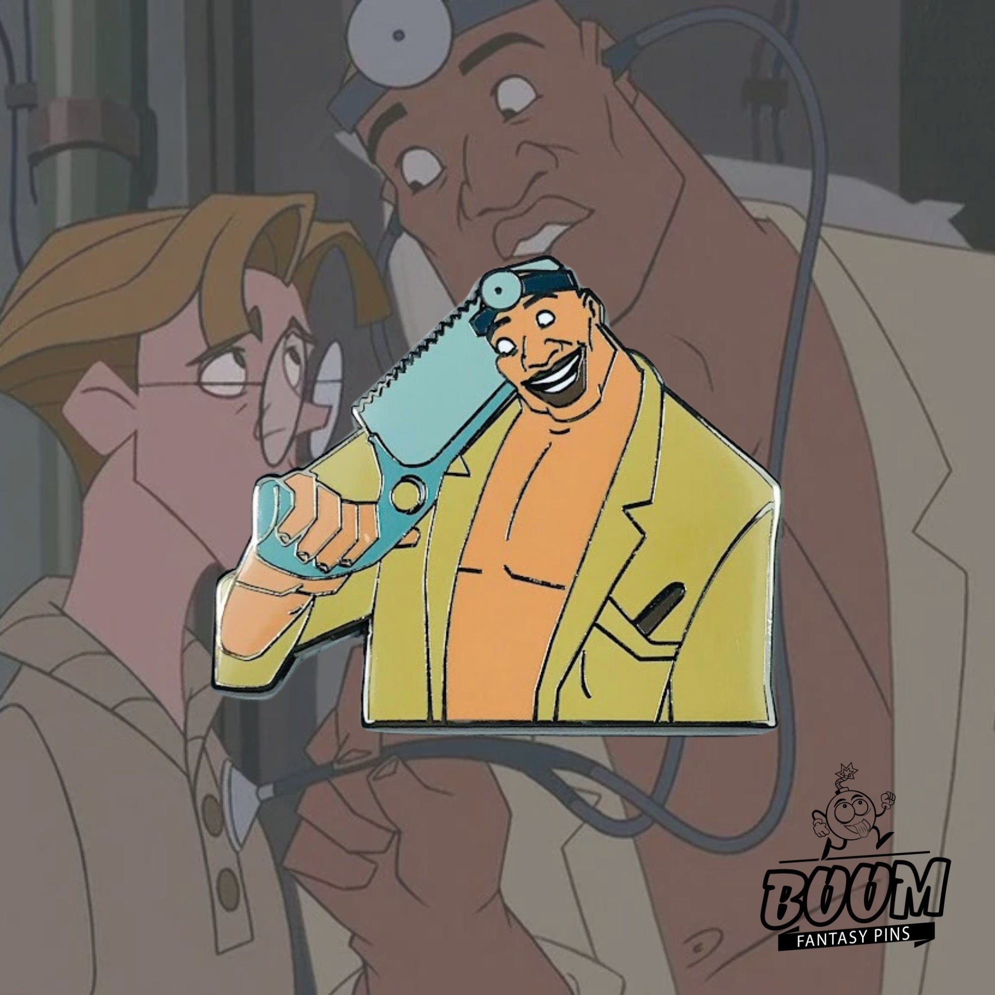 Pin del Dr. Joshua Sweet de Atlantis: El Imperio Perdido – Disney Fantasy