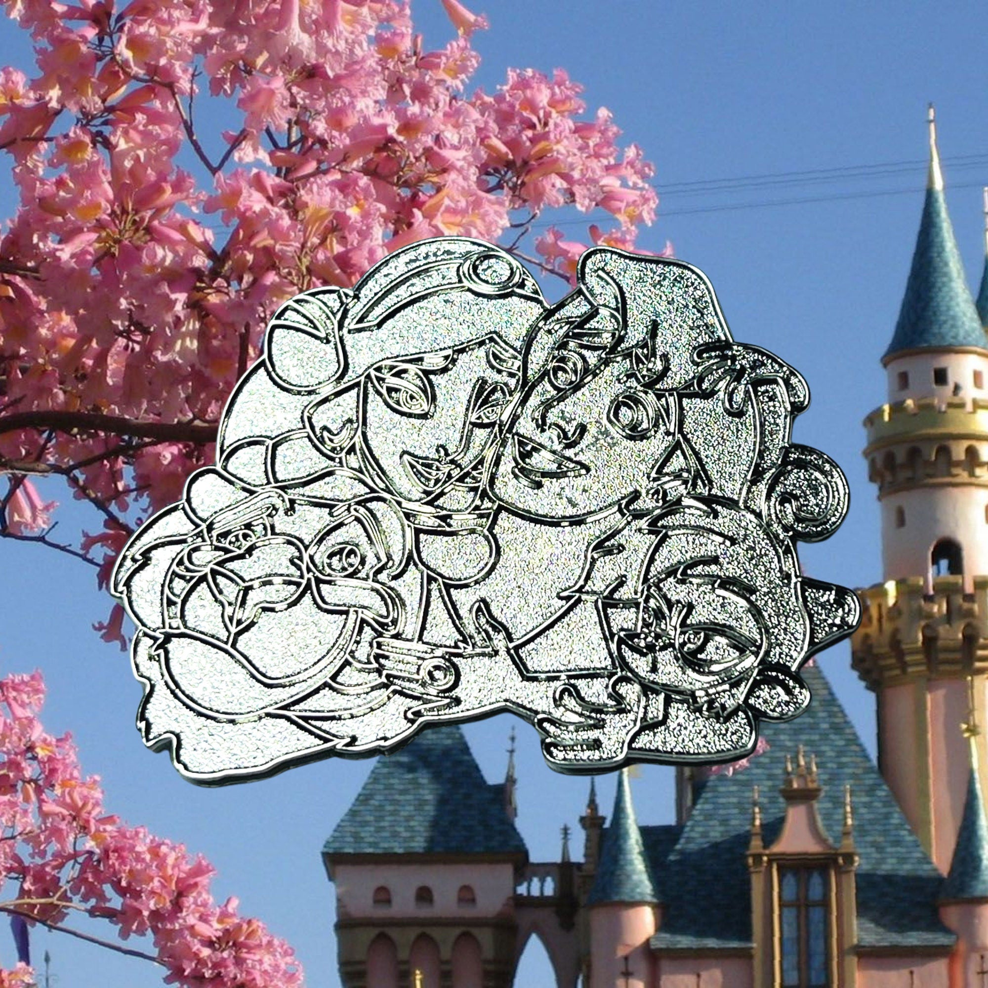 Pin – Princesa Jasmine y Aladdin de Aladdin – Disney Fantasy