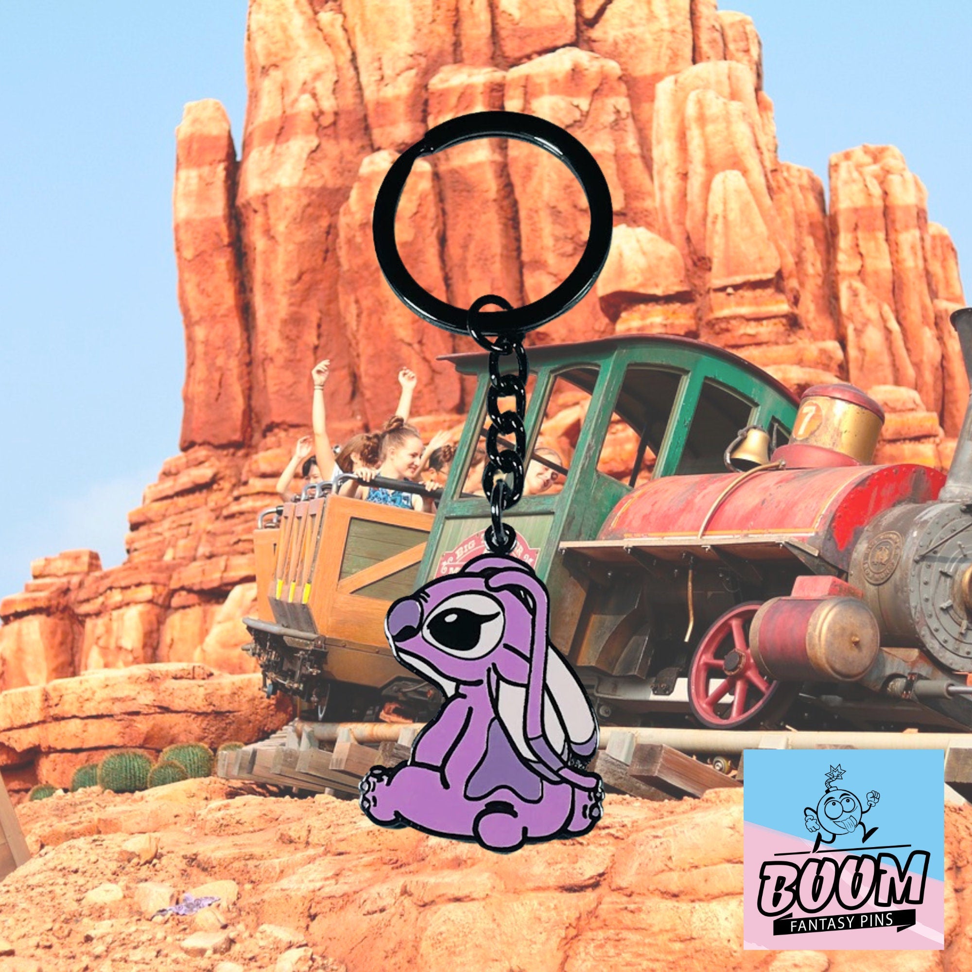 Porte-clés – Ange de Lilo &amp; Stitch – Disney Fantasy