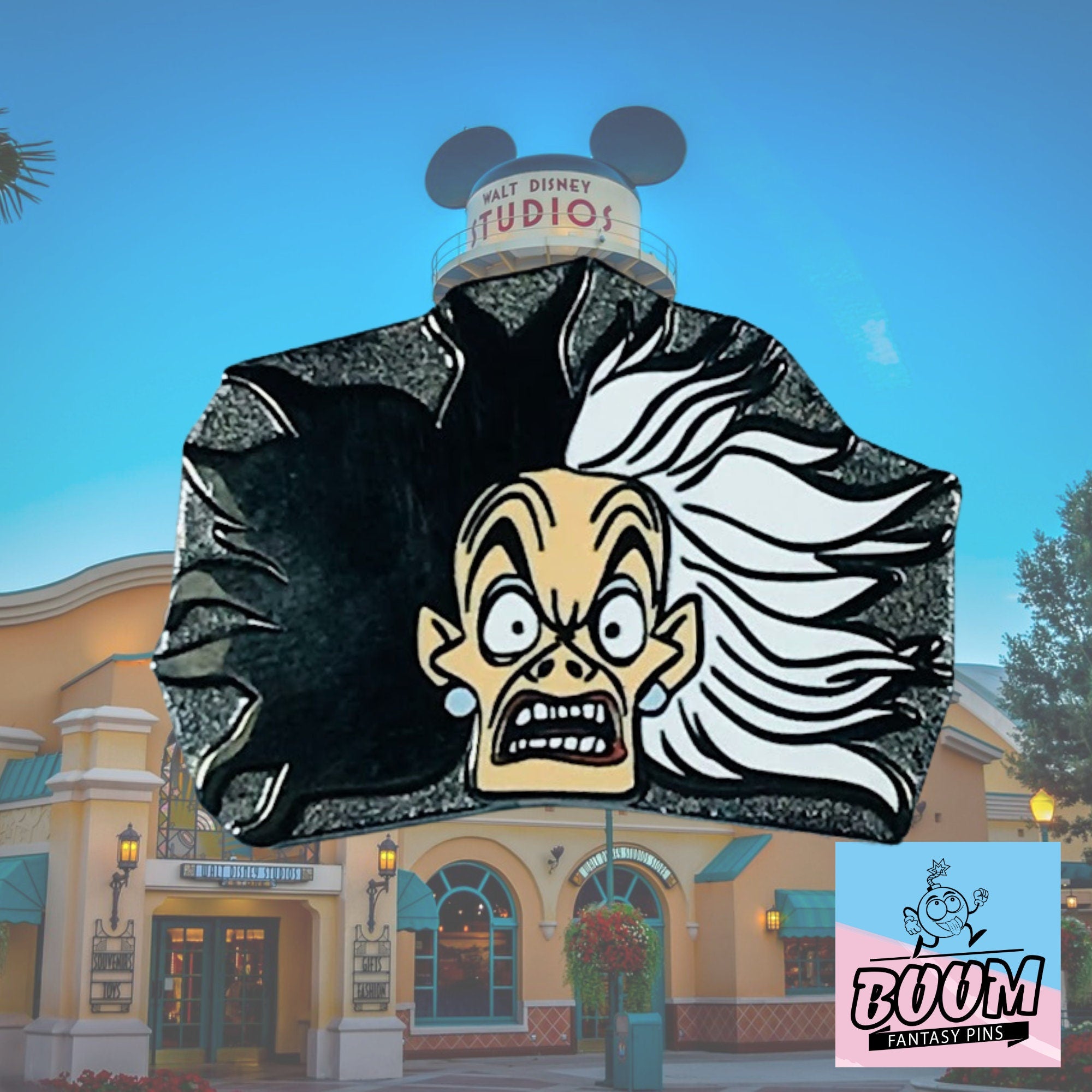 Pin's – Cruella De Vil des 101 Dalmatiens – Disney Fantasy