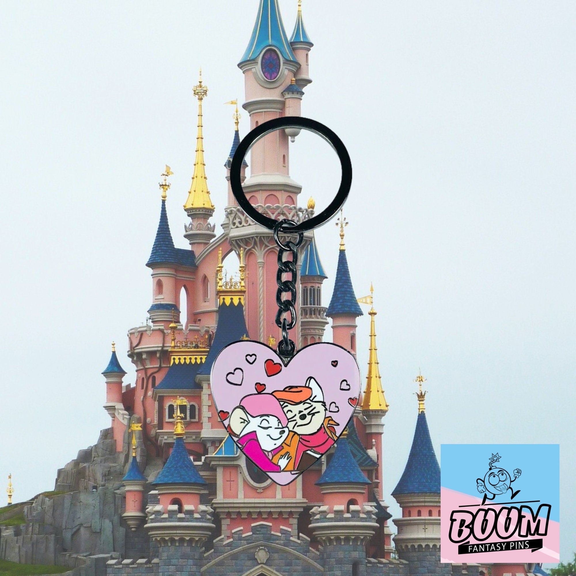 Porte-clés – Bernard des Aventures de Bernard et Bianca – Disney Fantasy