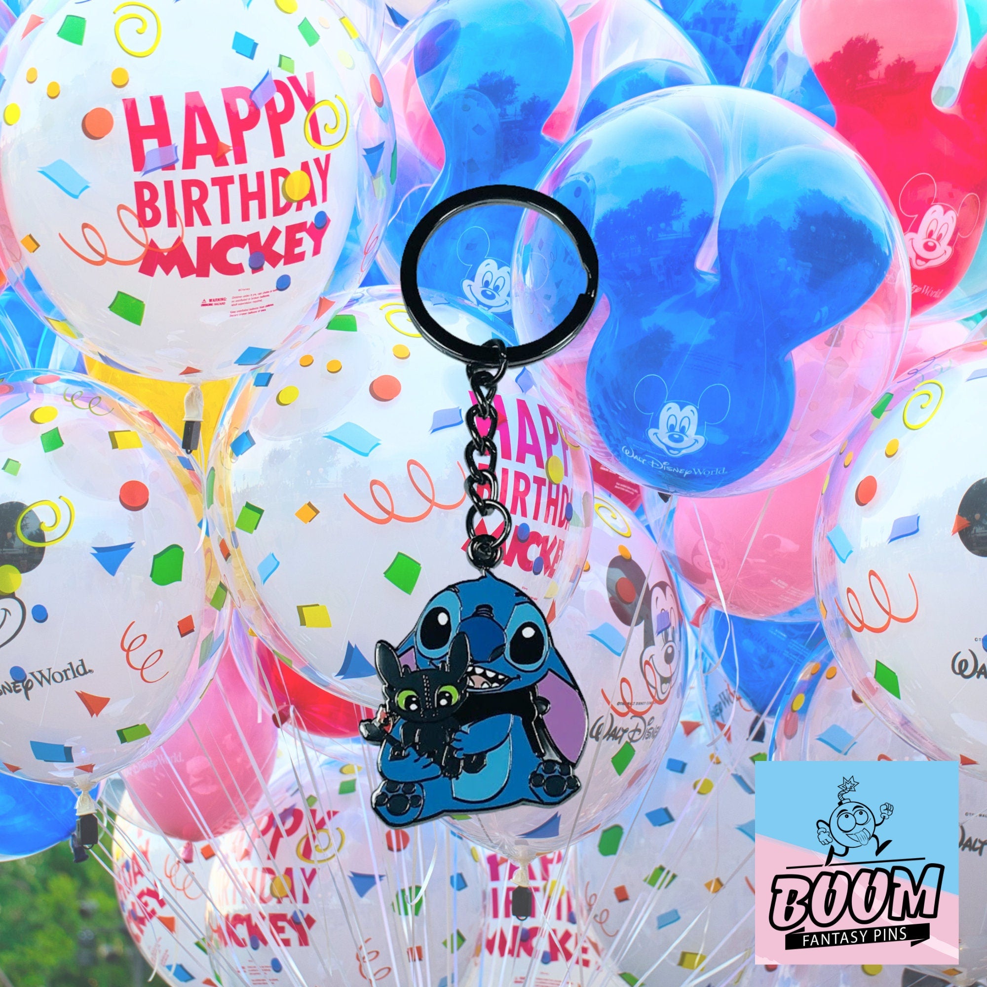 Llavero – Experimento 626 Stitch y Desdentao de Lilo y Stitch – Disney Fantasy