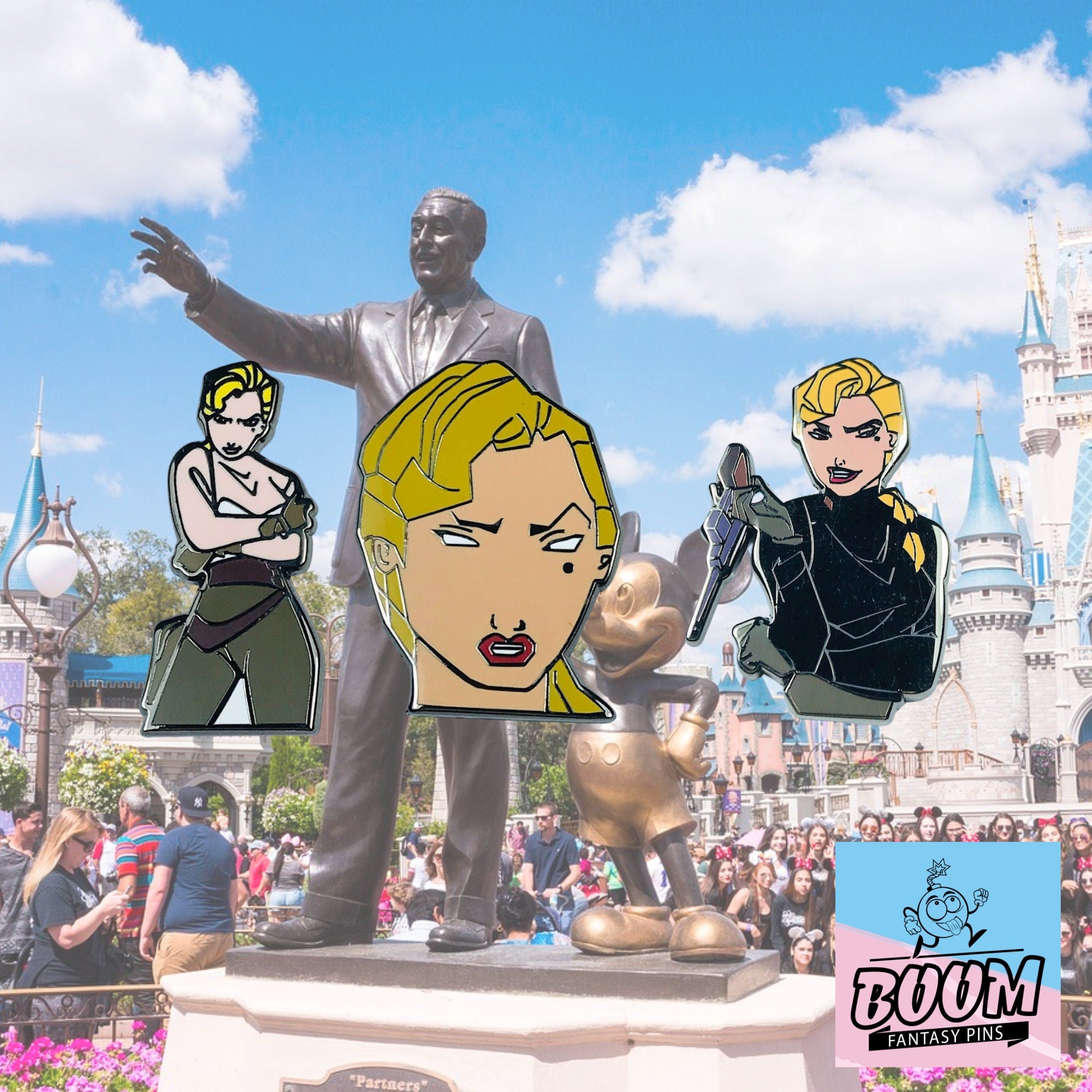 Épingle – Helga Sinclair d'Atlantide, l'empire perdu – Disney Fantasy