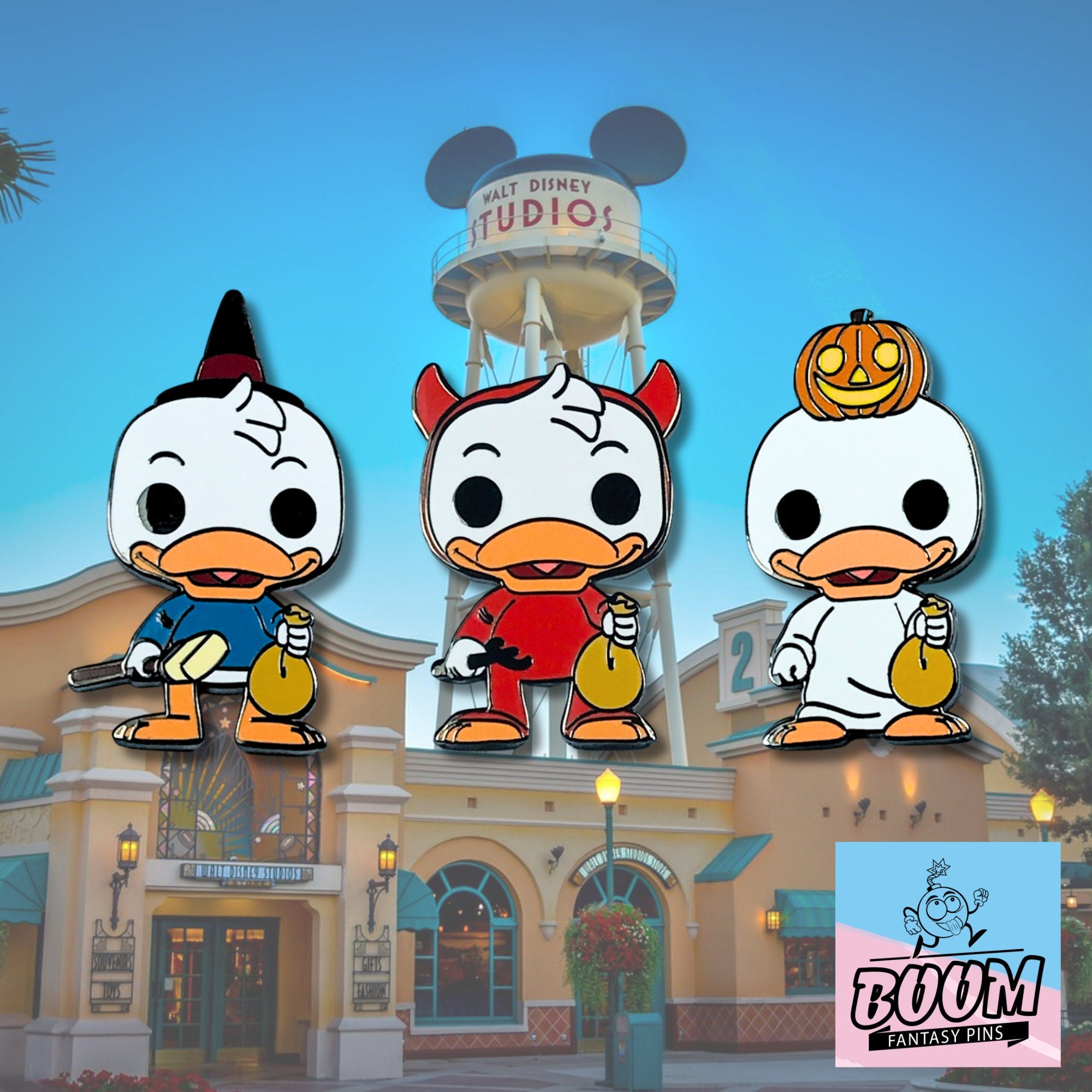 Pin's – Riri, Fifi et Loulou de Donald Duck – Disney Fantasy