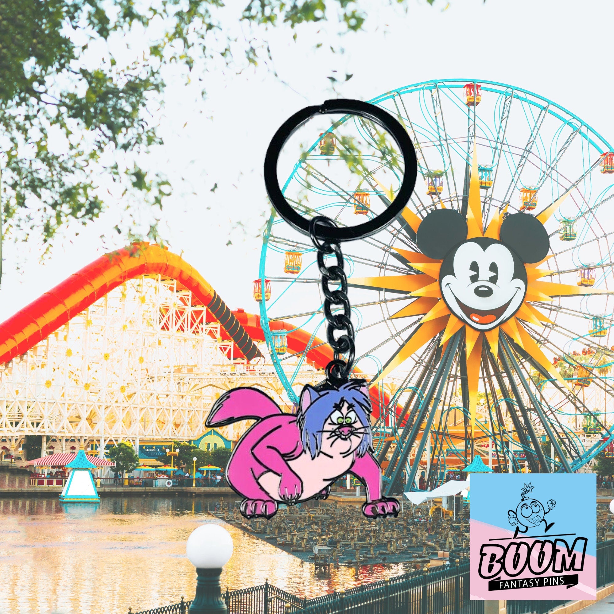 Porte-clés – Madame Mim du film Merlin l'Enchanteur – Disney Fantasy