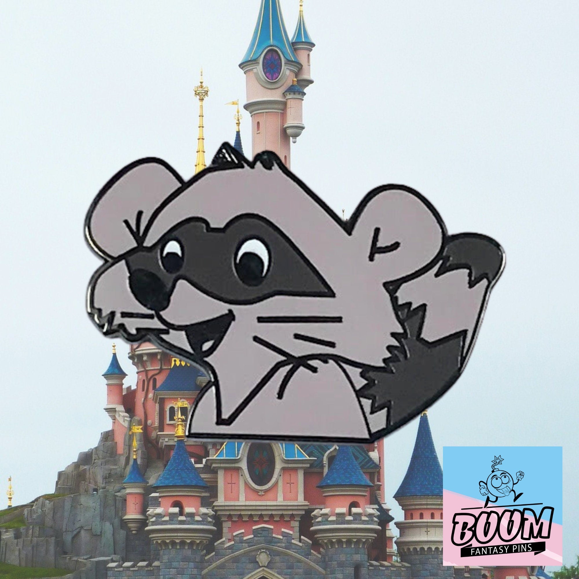 Pin – Mapache de Robin Hood – Disney Fantasy