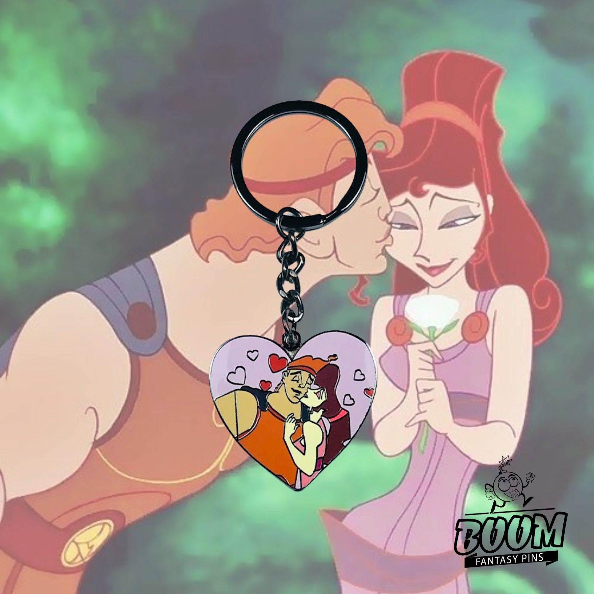 Porte-clés – Hercule et Mégara du film Hercule – Disney Fantasy