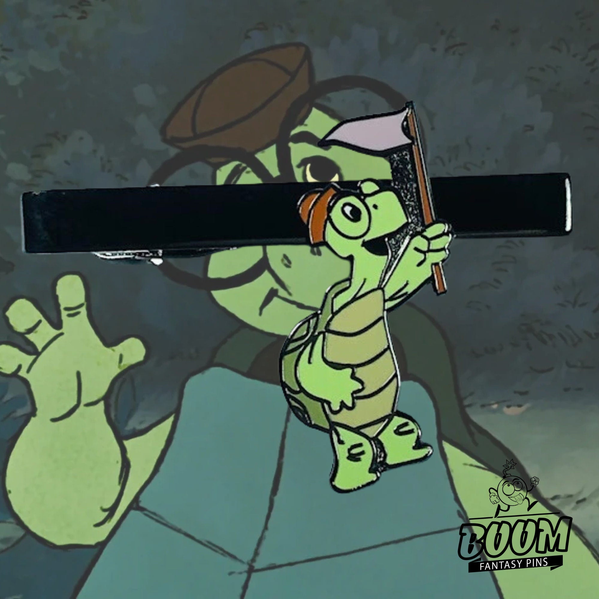 Pinza de corbata – Toby Turtle de Robin Hood – Disney Fantasy