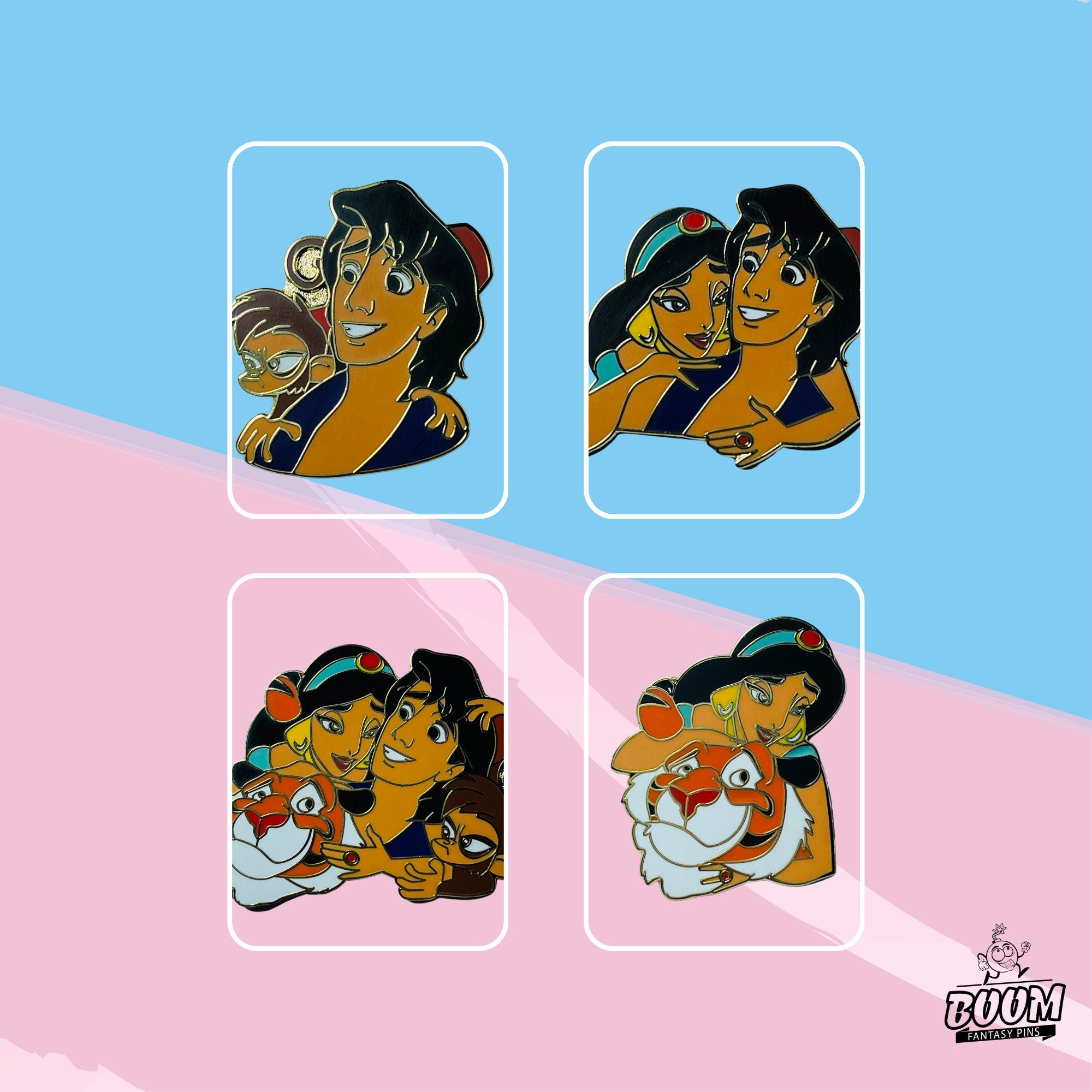 Pin – Princesa Jasmine de Aladdin – Disney Fantasy