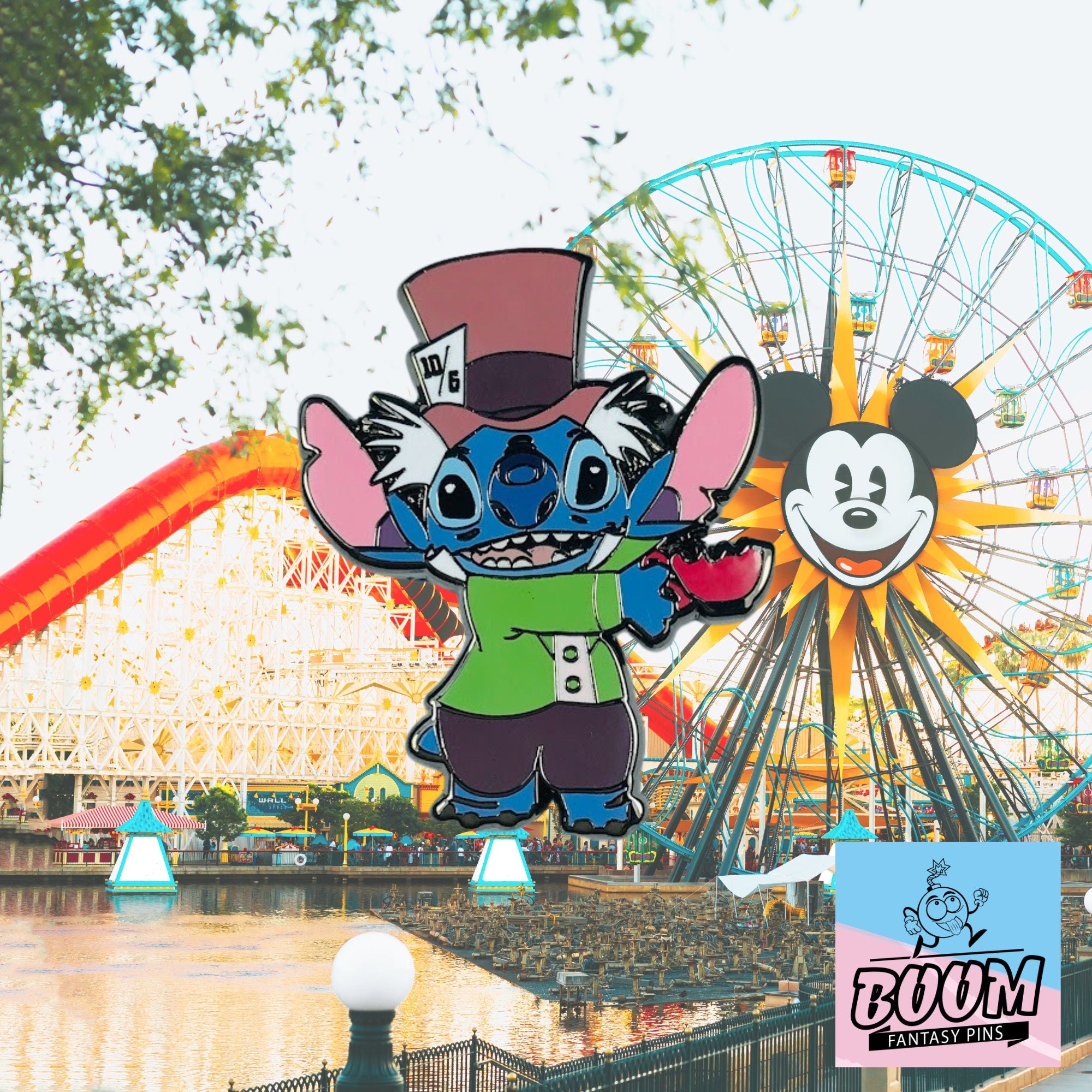 Pin – Stitch como el Sombrerero Loco de Lilo y Stitch – Disney Fantasy