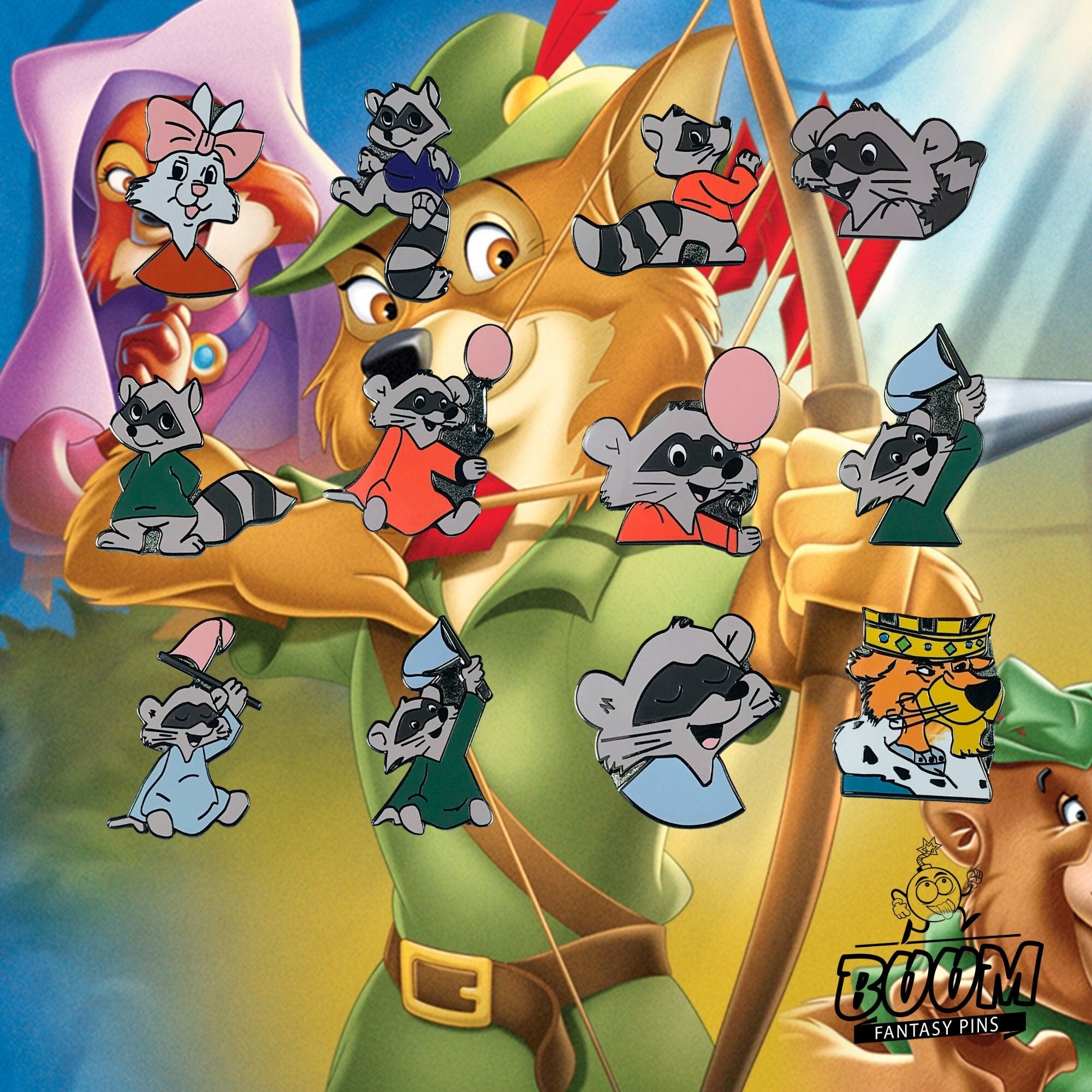 Pin's – Robin des Bois du film Robin des Bois – Disney Fantasy