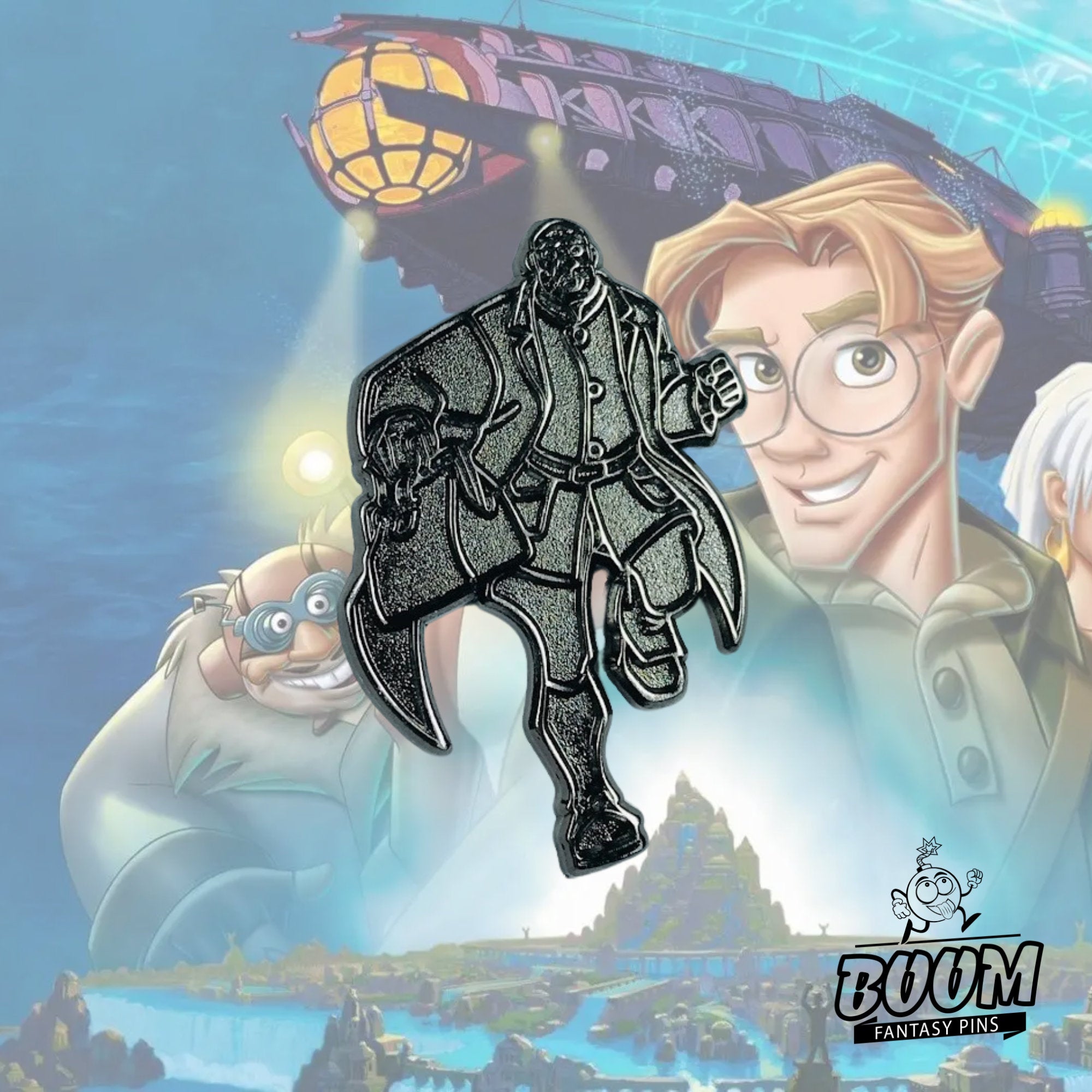 Pin del Dr. Joshua Sweet de Atlantis: El Imperio Perdido – Disney Fantasy