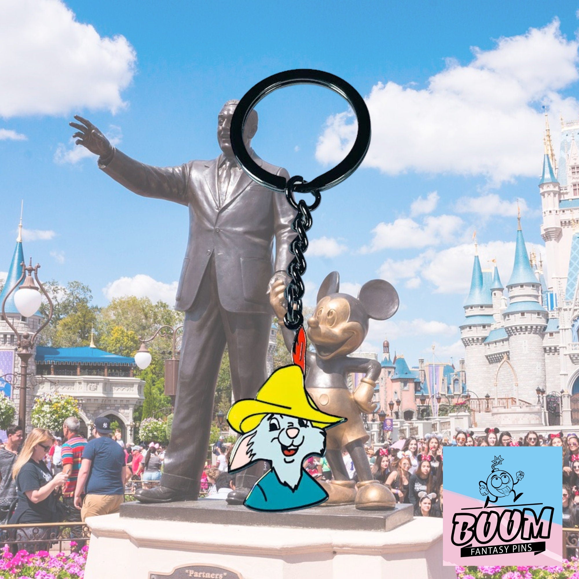 Llavero – Skippy Rabbit de Robin Hood – Disney Fantasy